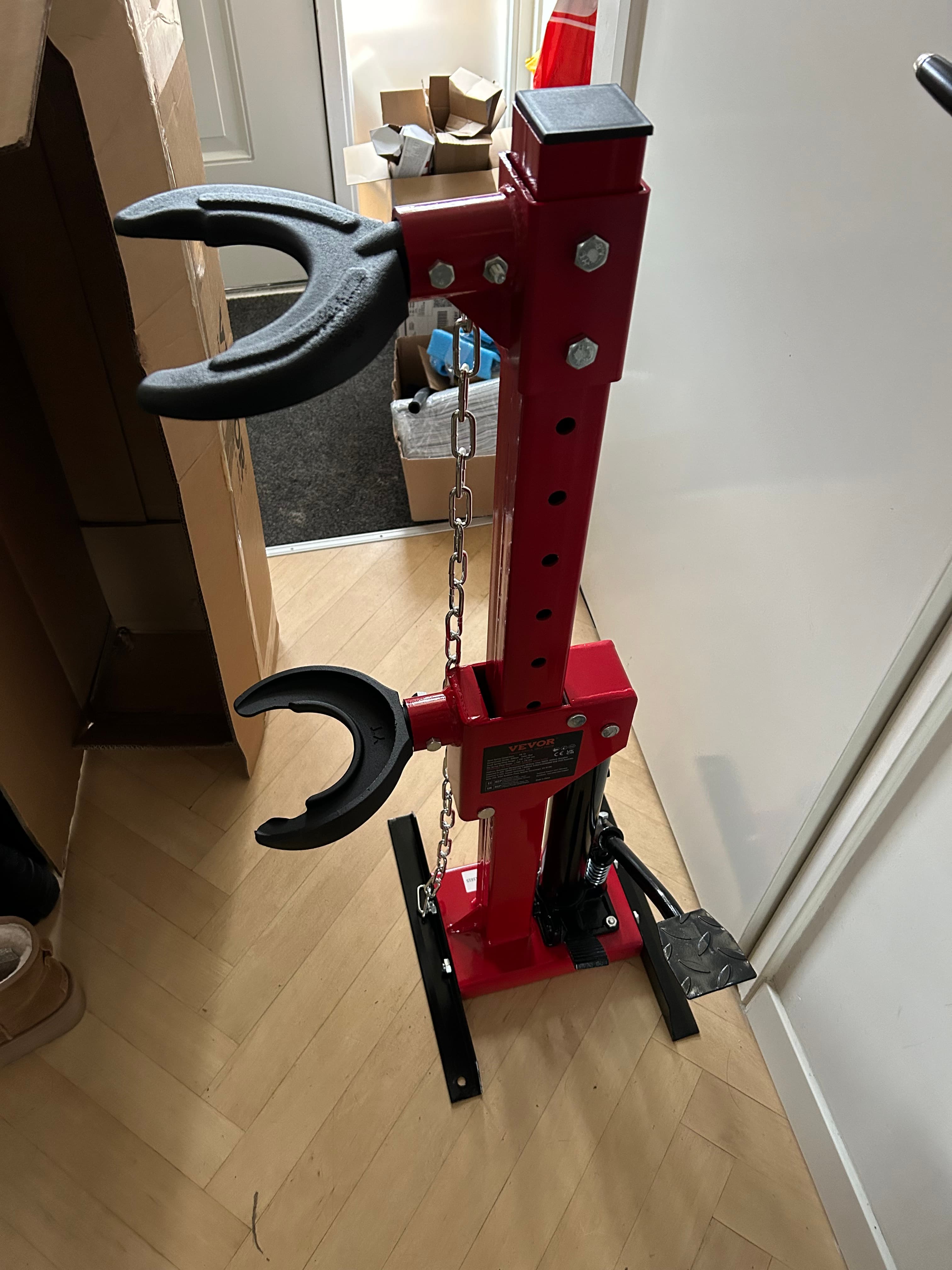 Autoveerklem hydraulisch 