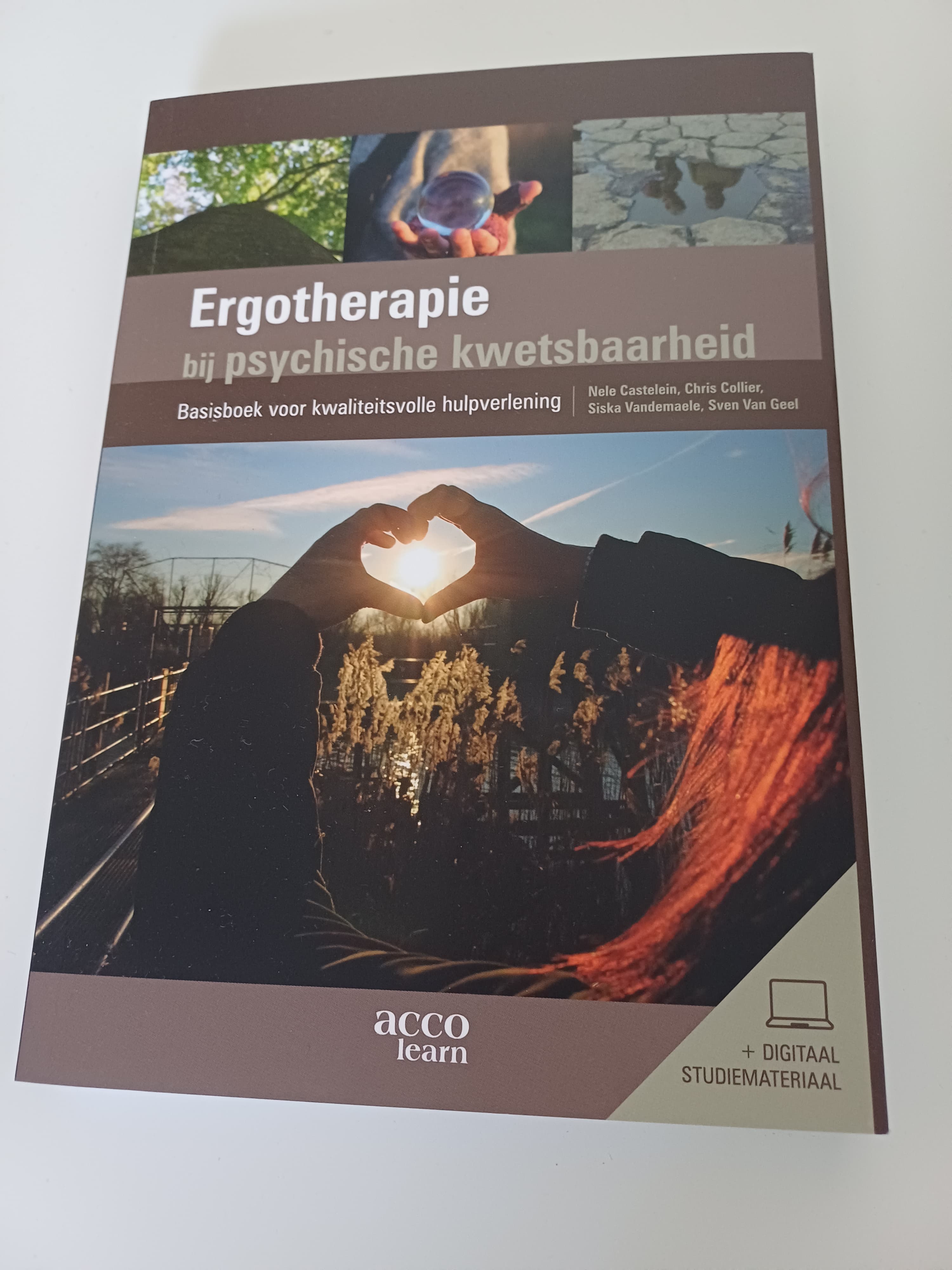 Boek ergotherapie bij psychische kwetsbaarheid