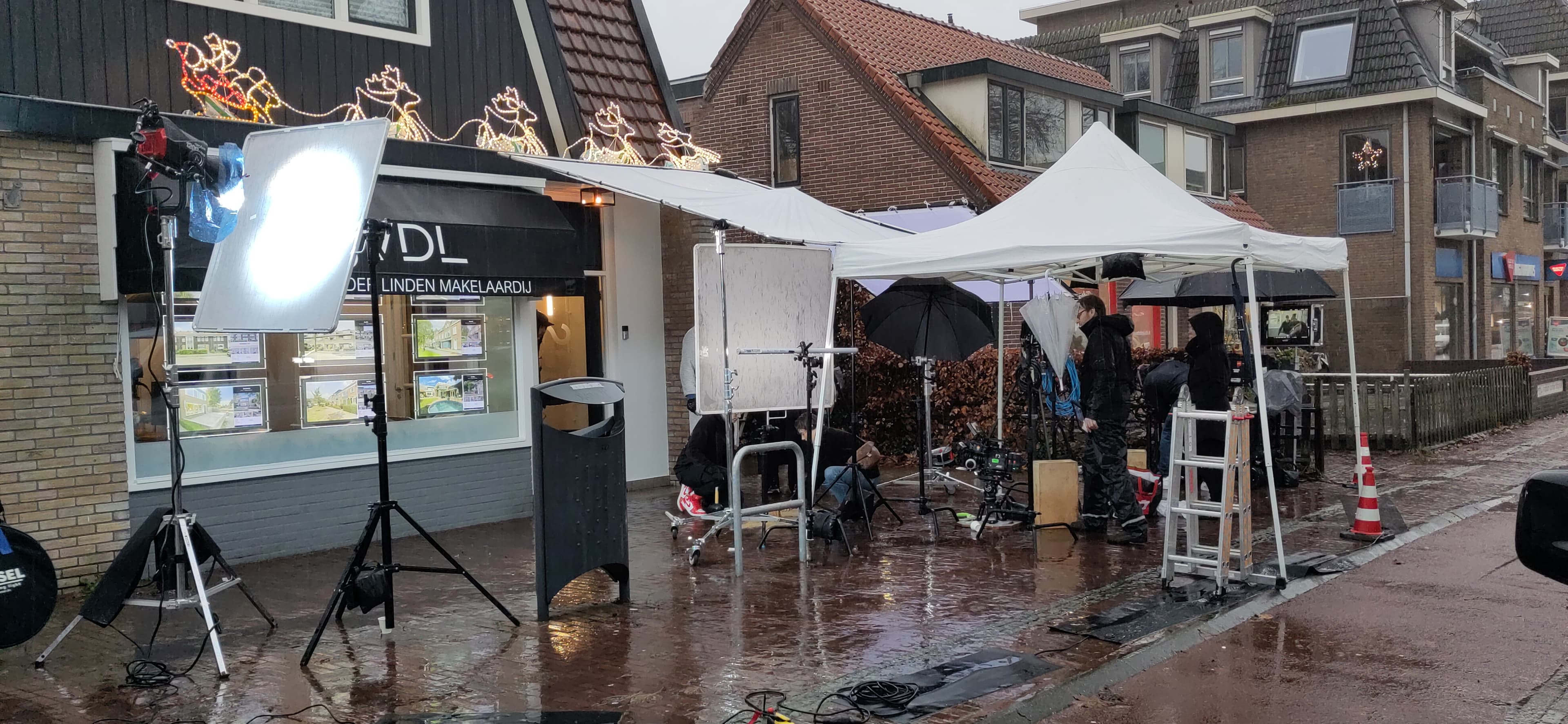 Partytent met zijwanden