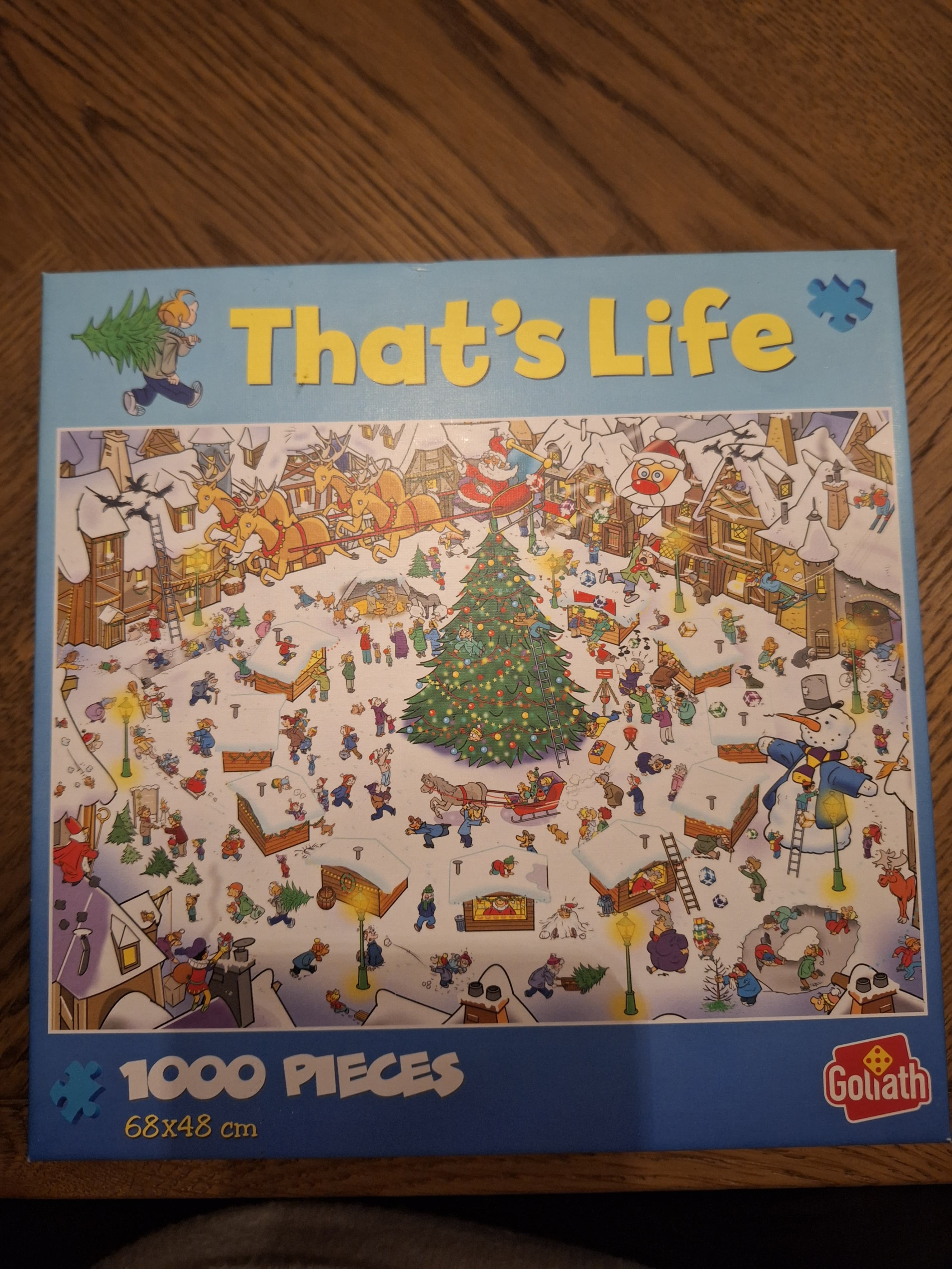Puzzel 1000 stuksjes