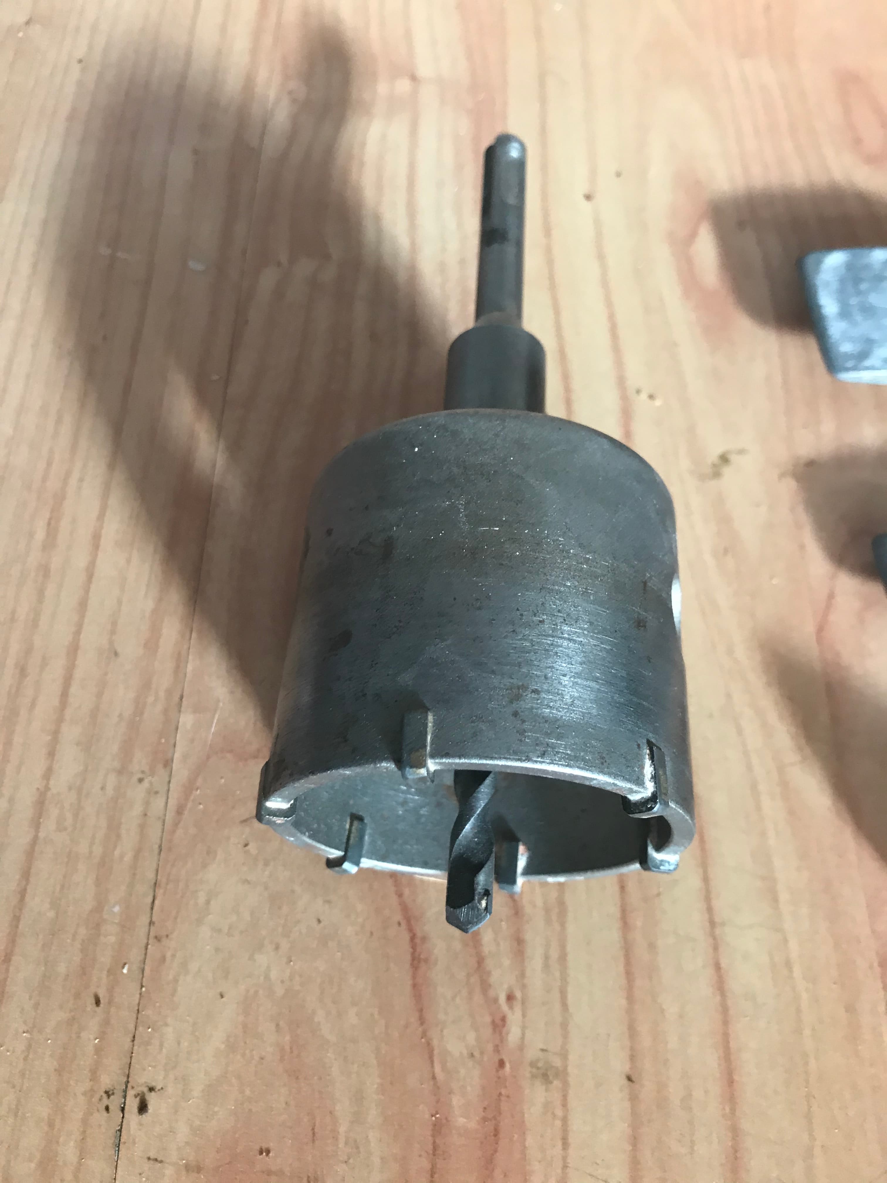 Dozenboor voor elektra inbouwdozen 78mm