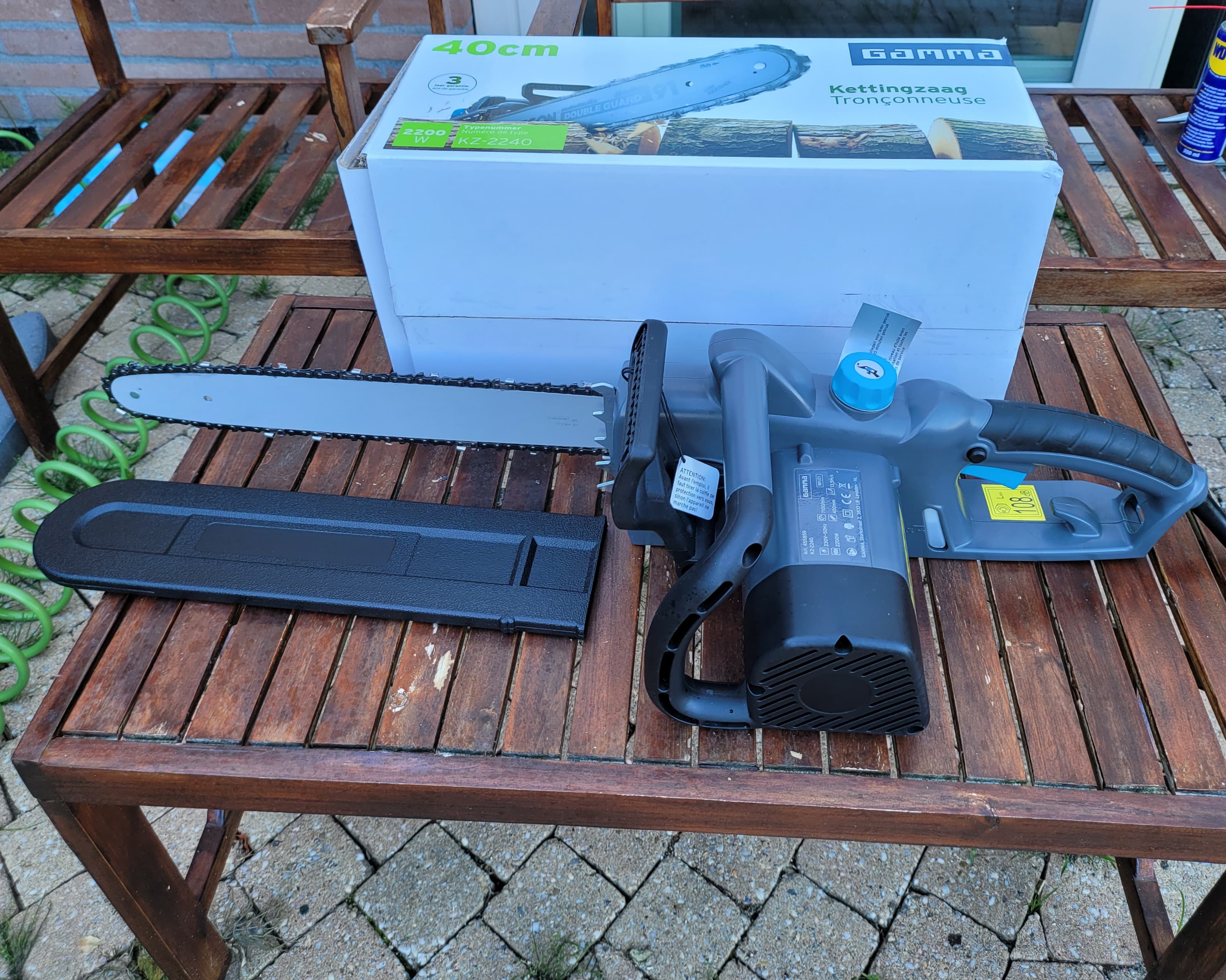 elektrische kettingzaag