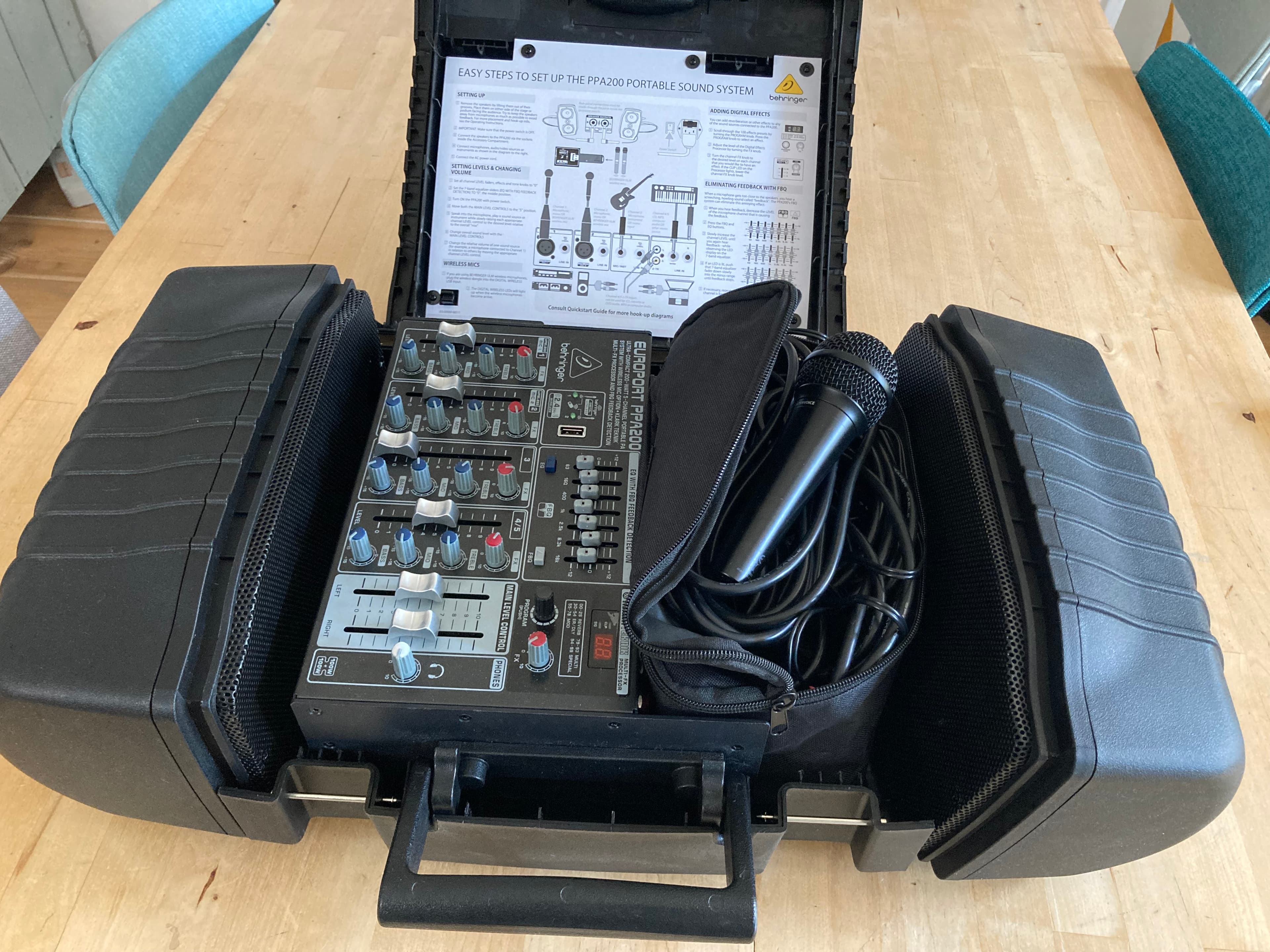 Compacte PA-set Behringer
