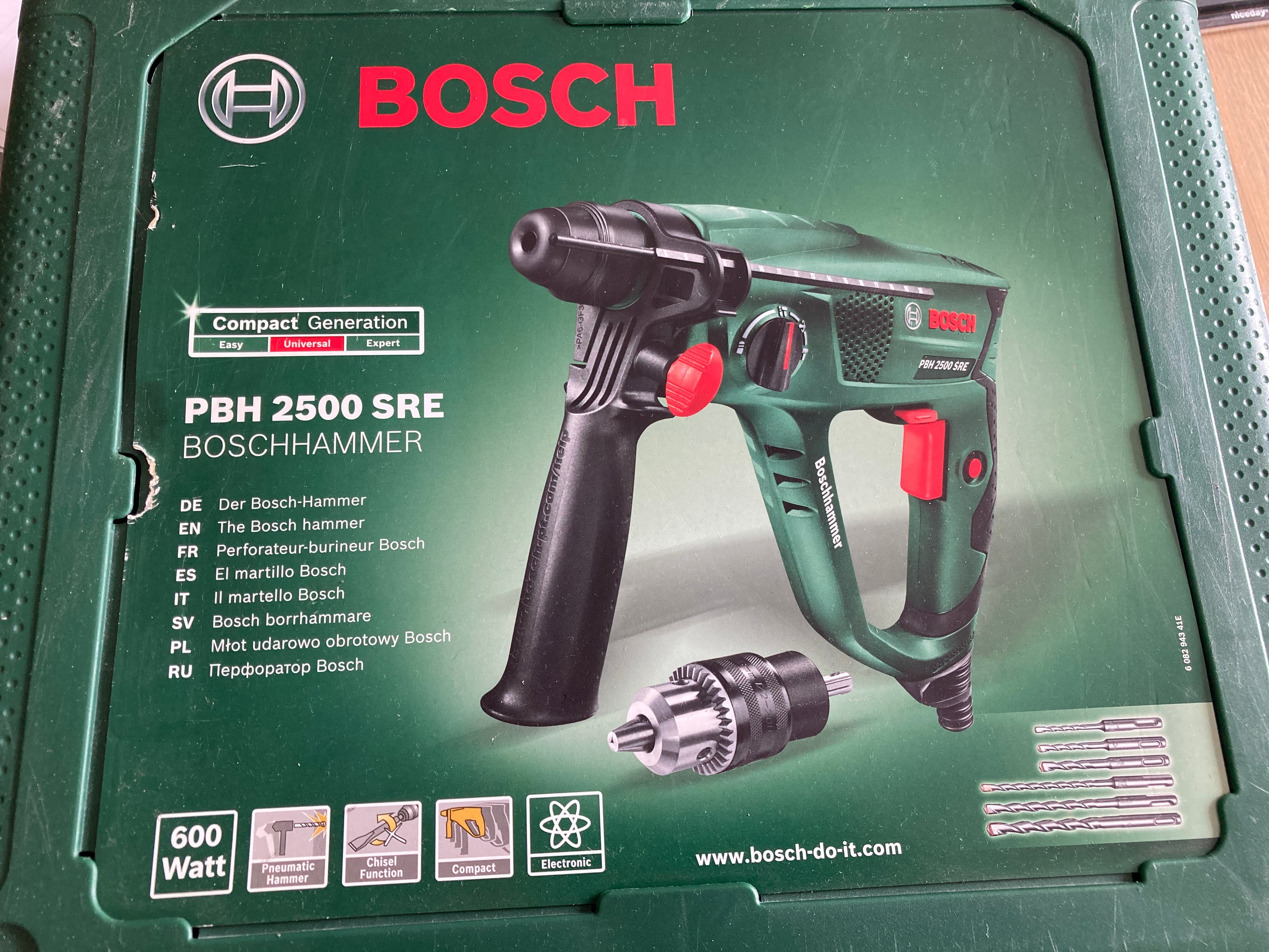 Bosch PBH 2500 SRE (klop)boormachine