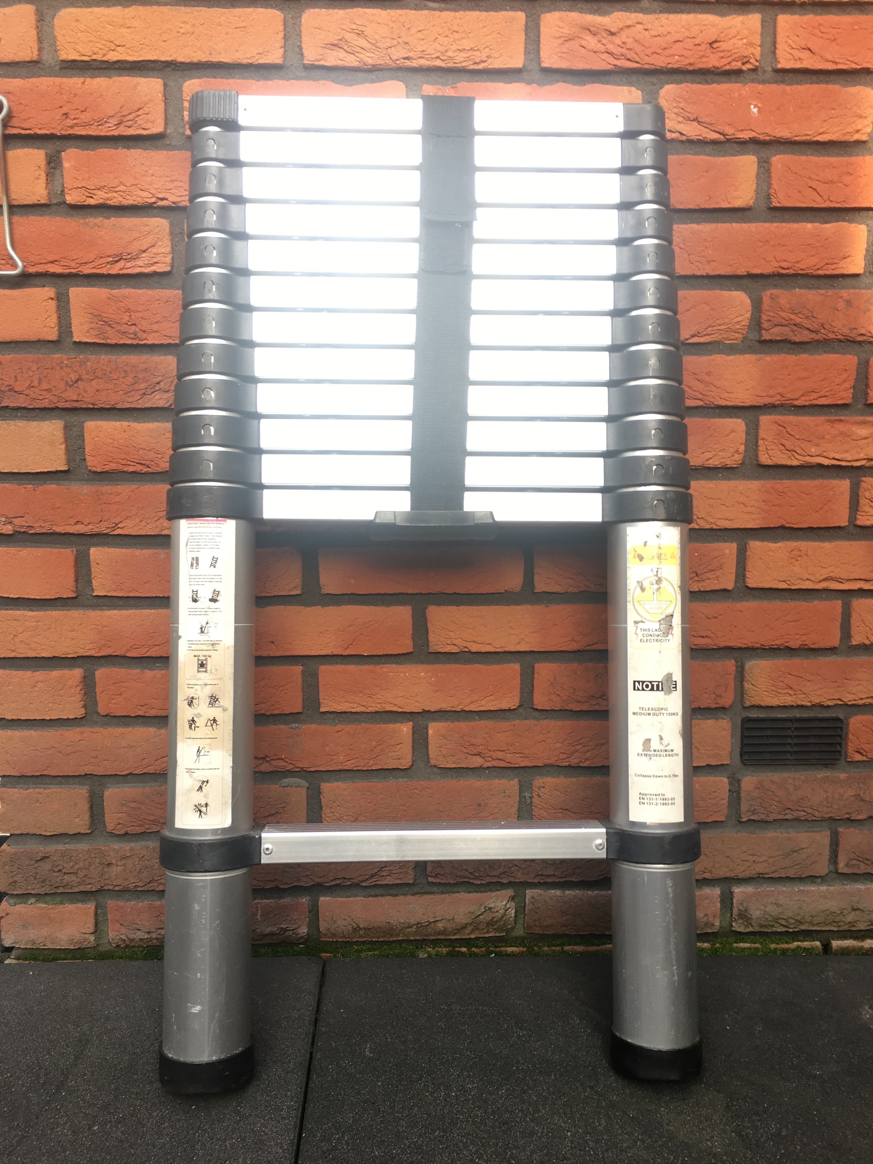 Telescoopladder 3,8 m