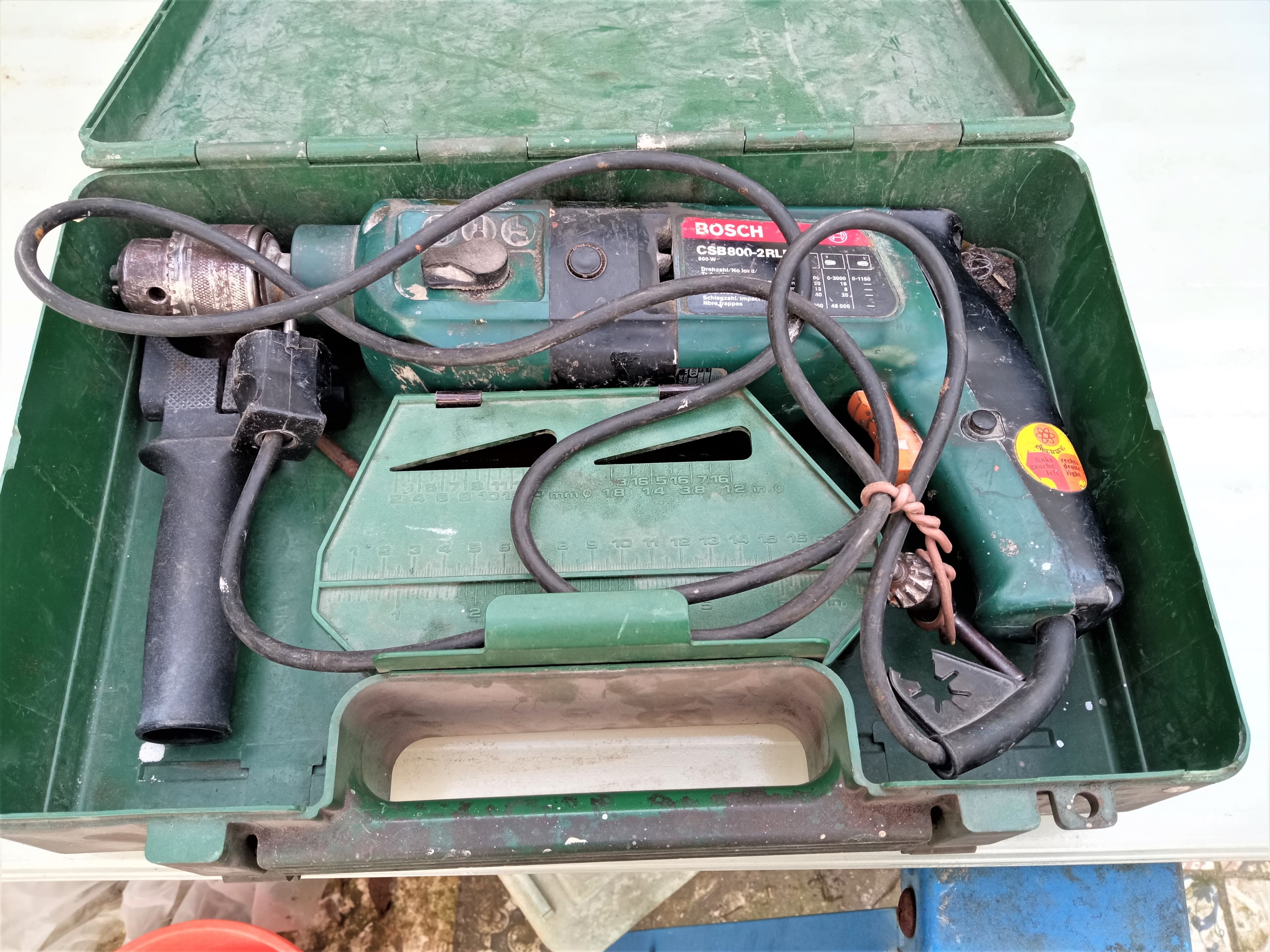 mechanisch/electrische klopboor BOSCH 800W