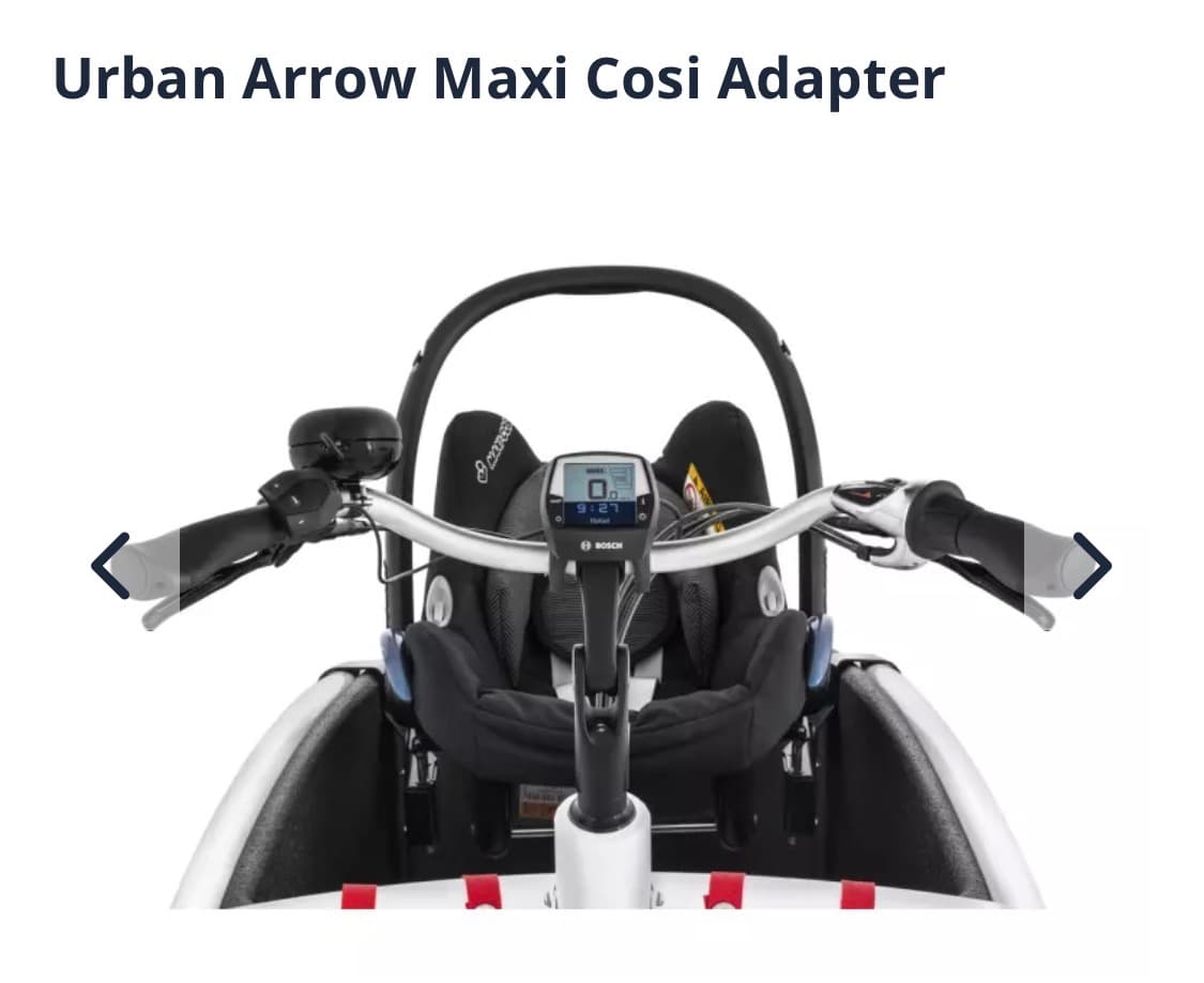 Maxi cosi adapter Urban Arrow