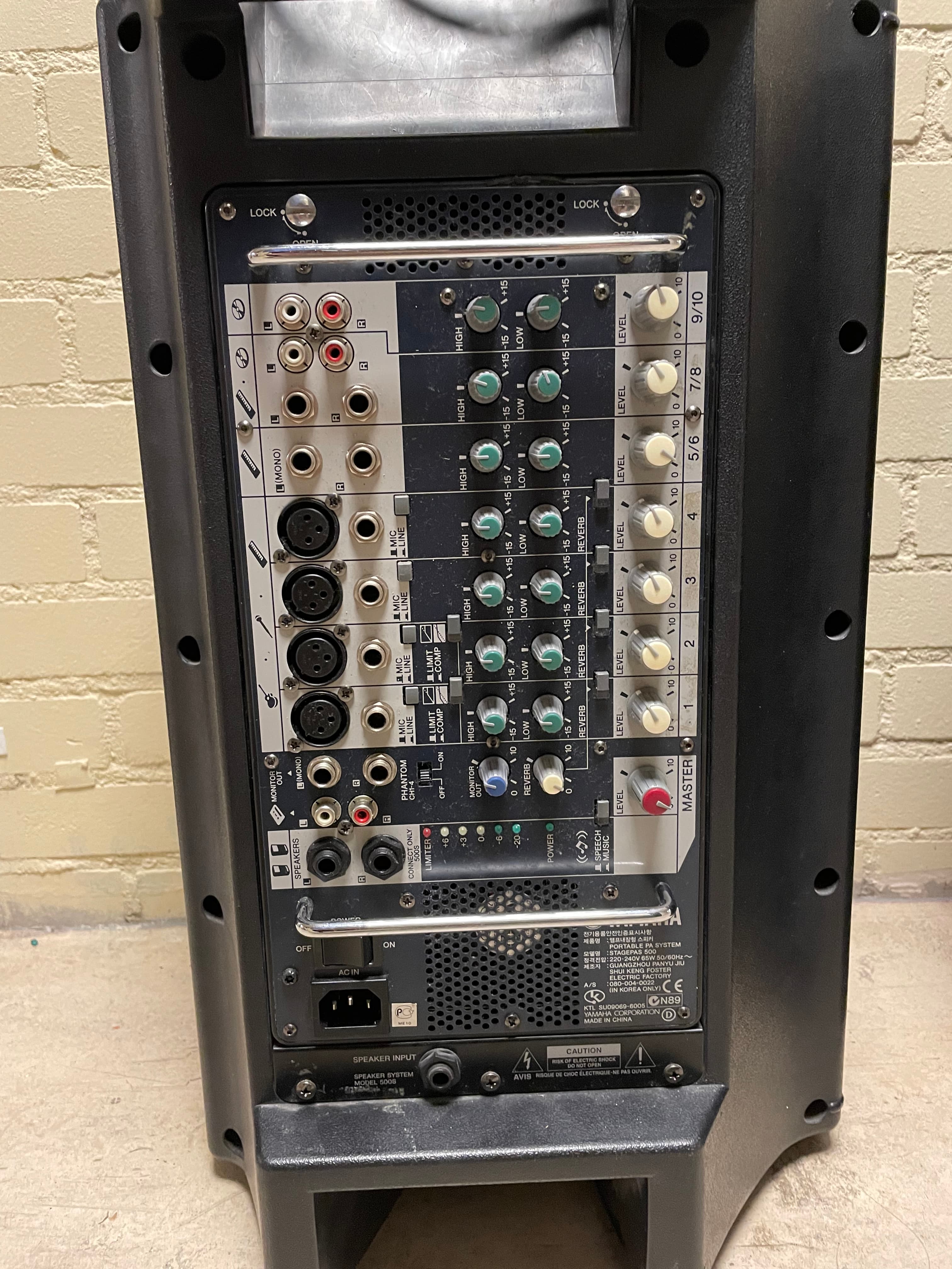Speakers geluidsysteem PA