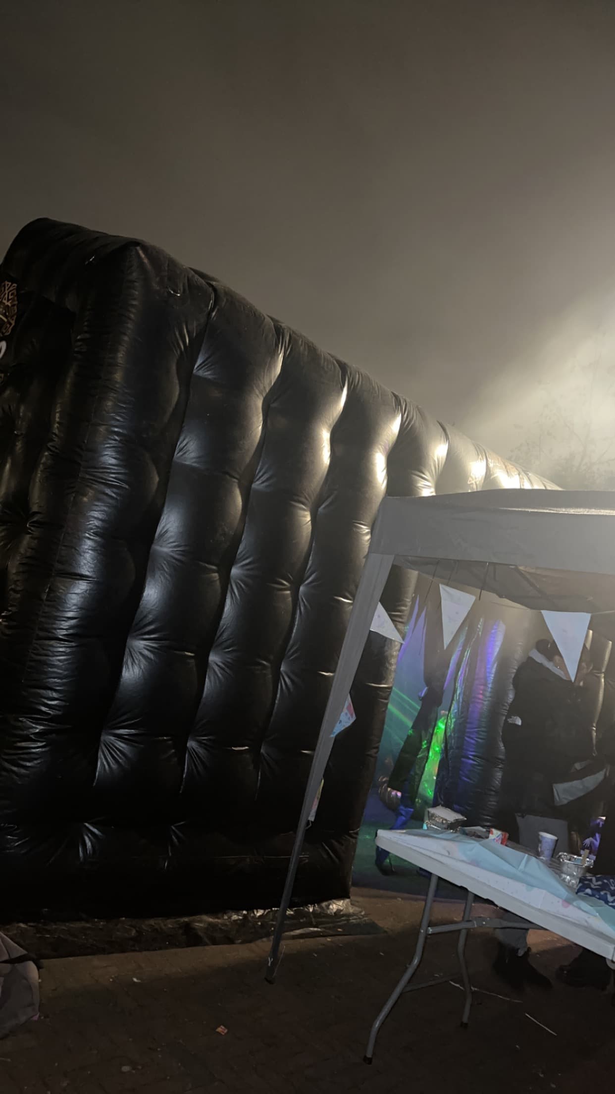 Opblaasbare partytent 
