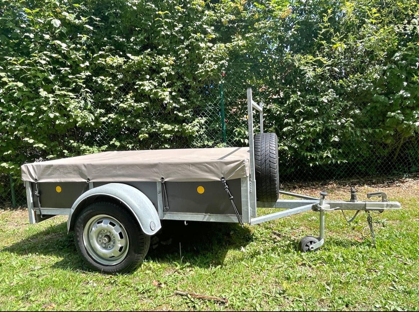 klein aanhangwagen