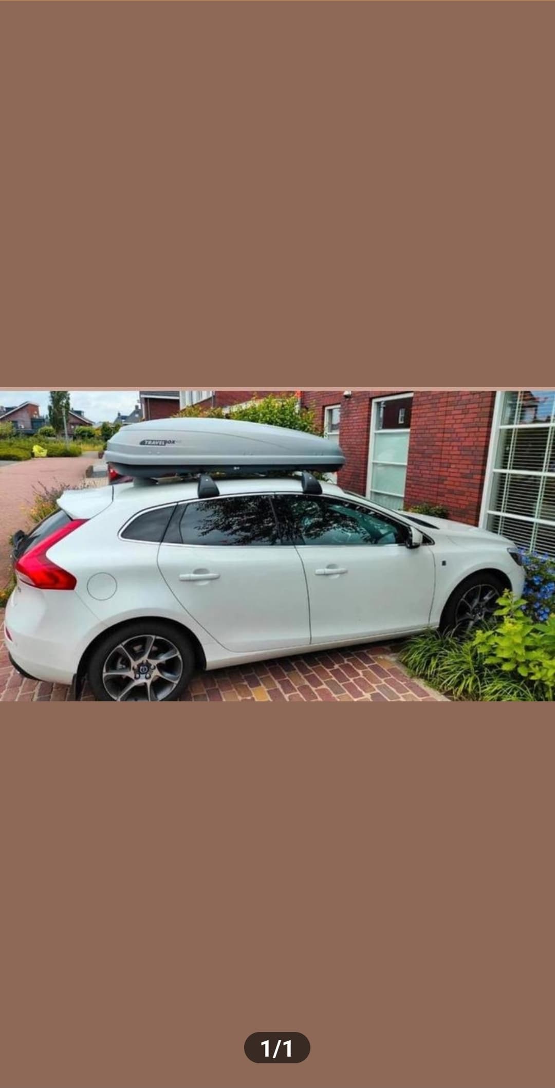 Dakkoffer hapro 500l (ski's)