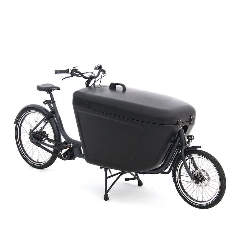 Elektrische bakfiets met sluitbare bak