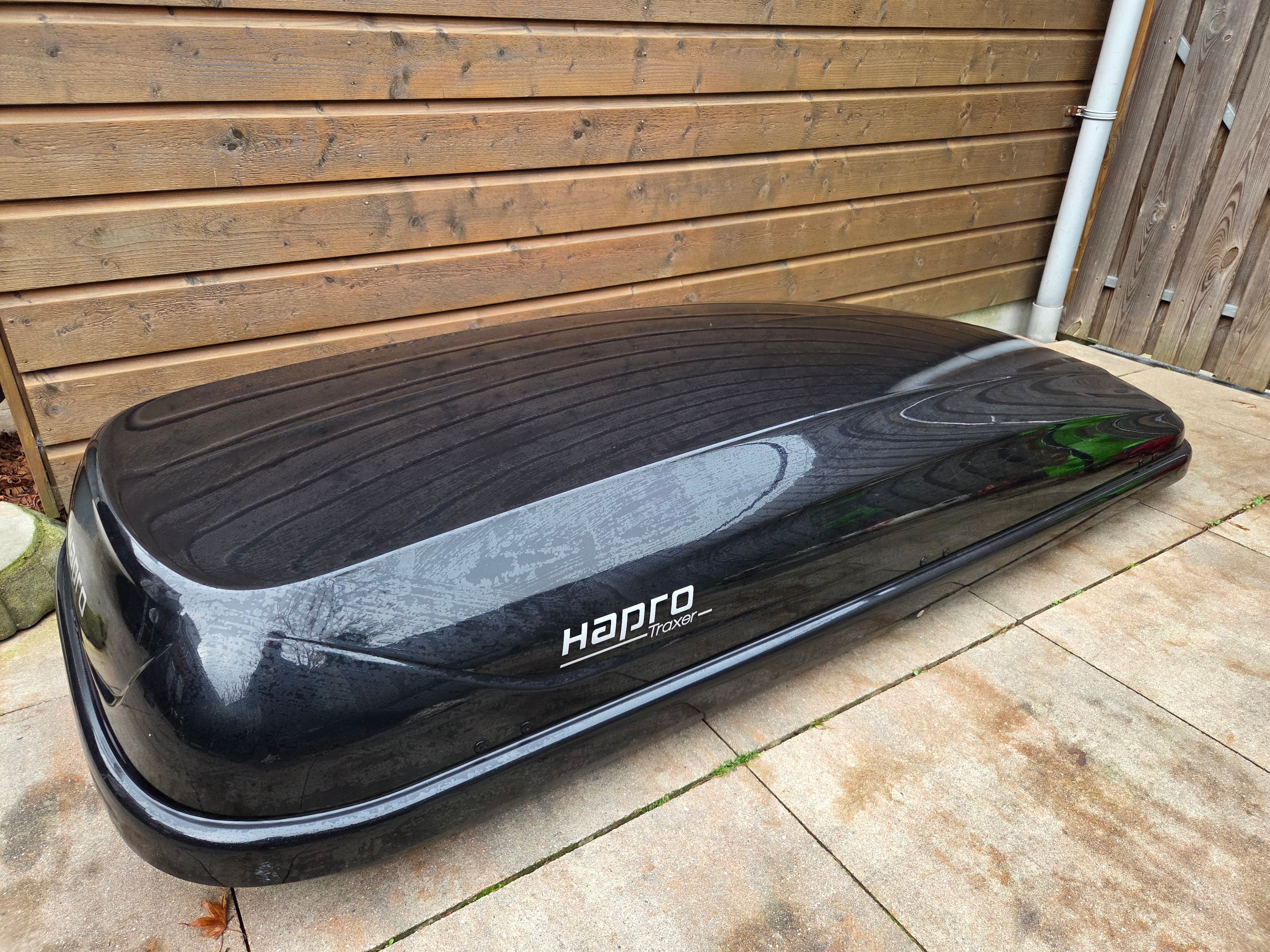 Luxe Hapro Traxer 8.6 XXL (530L) – Glossy Black | Veilig & Ruim