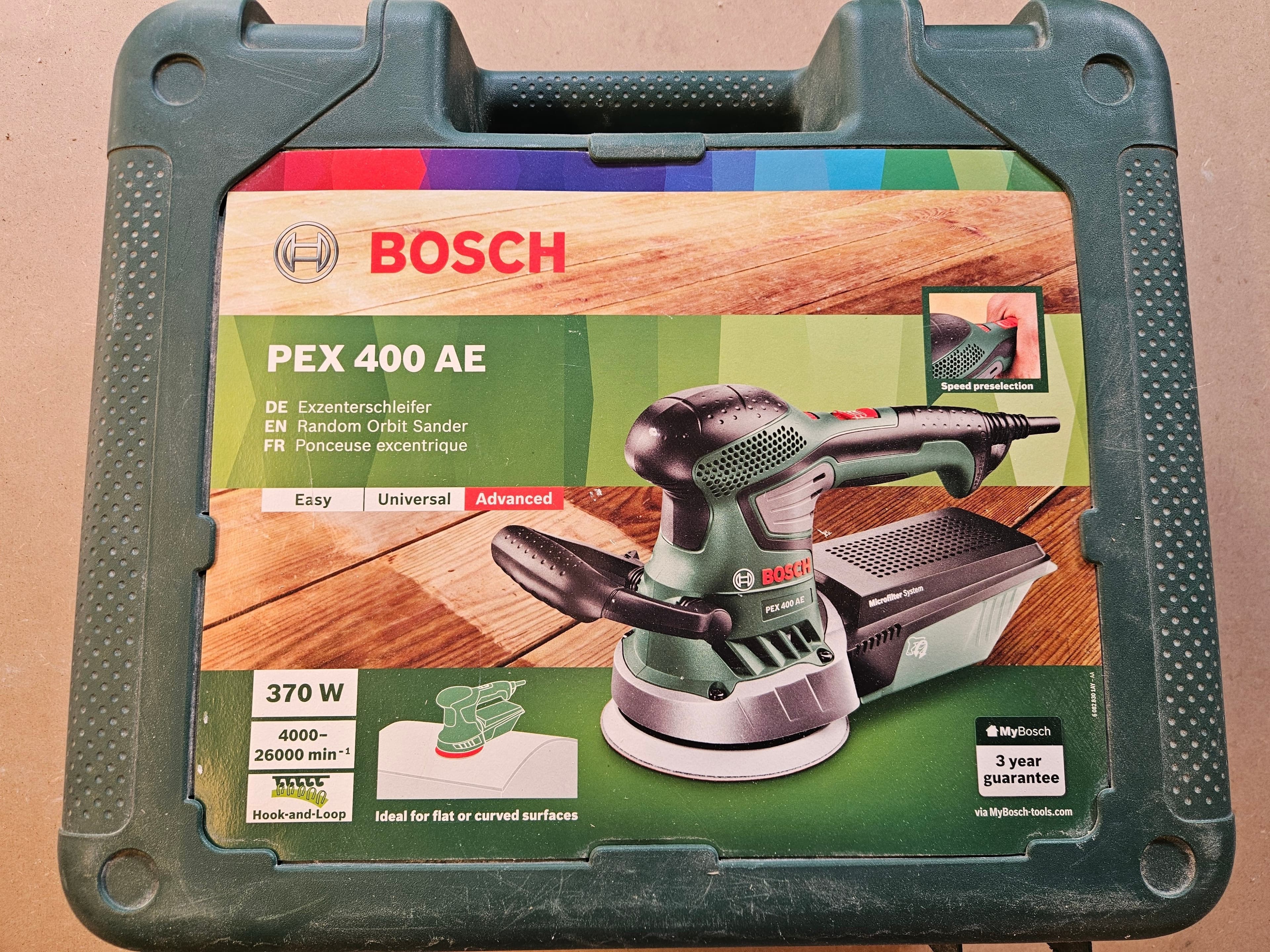 Bosch PEK 400 AE Excentrische schuurmachine