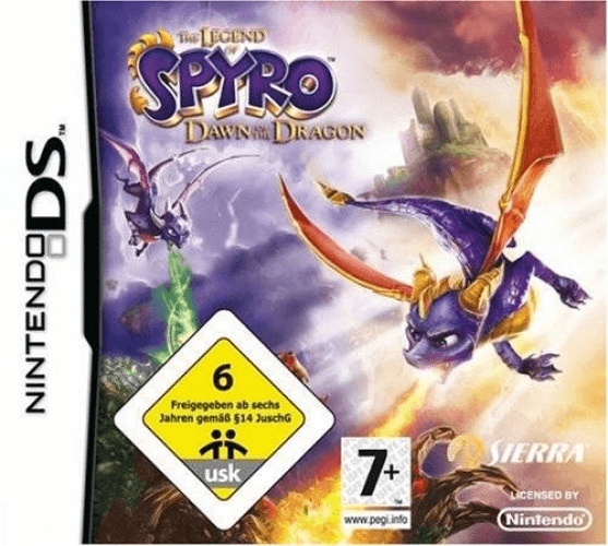Nintendo DS: The Legend of Spyro Dawn of the Dragon