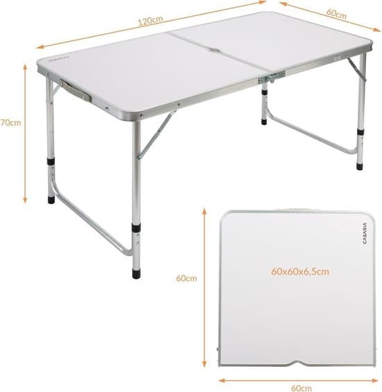 2x Klaptafel
