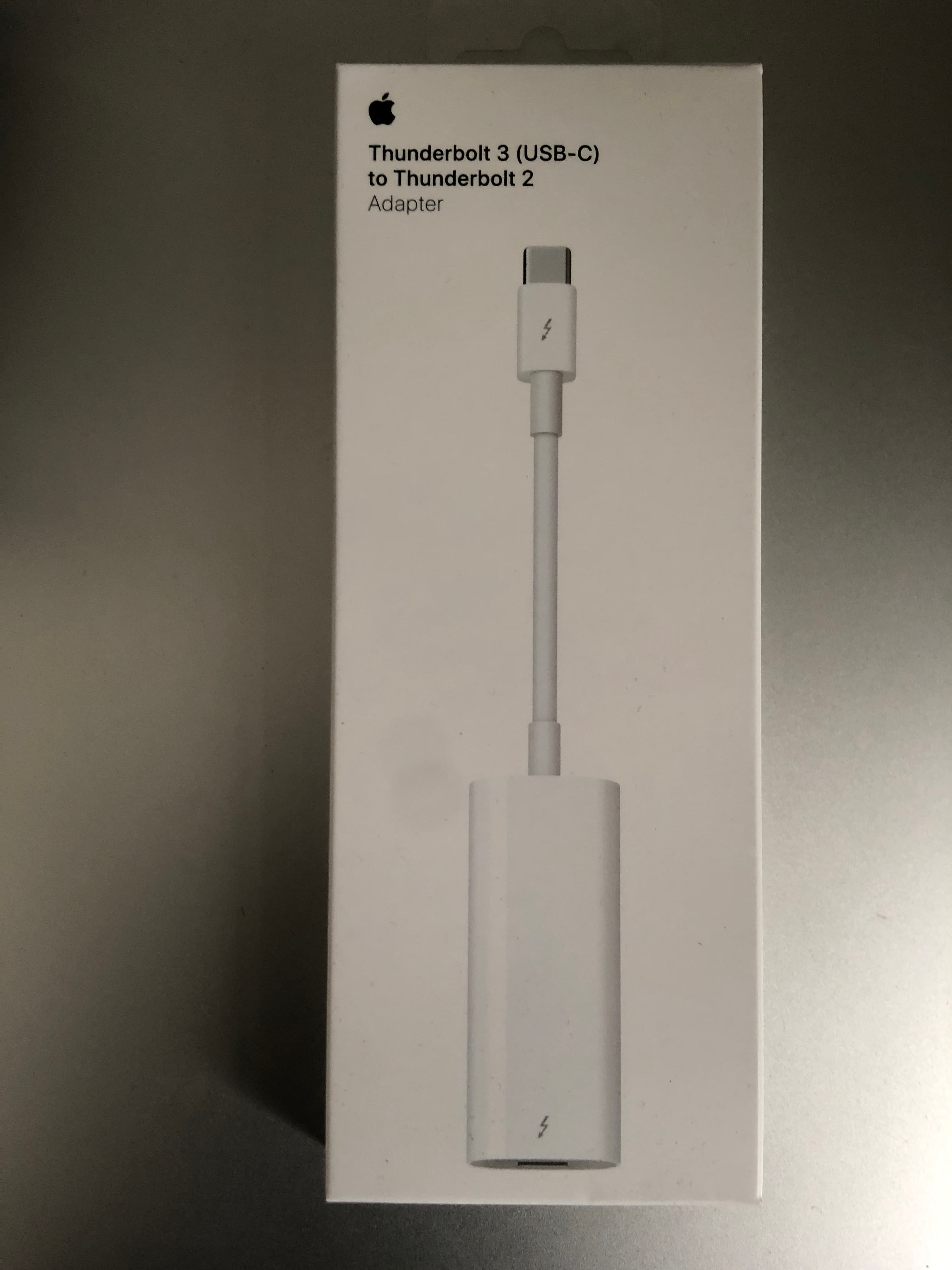 Thunderbolt 3 naar thunderbolt 2 adapter