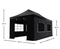 party tent easy up 3x6