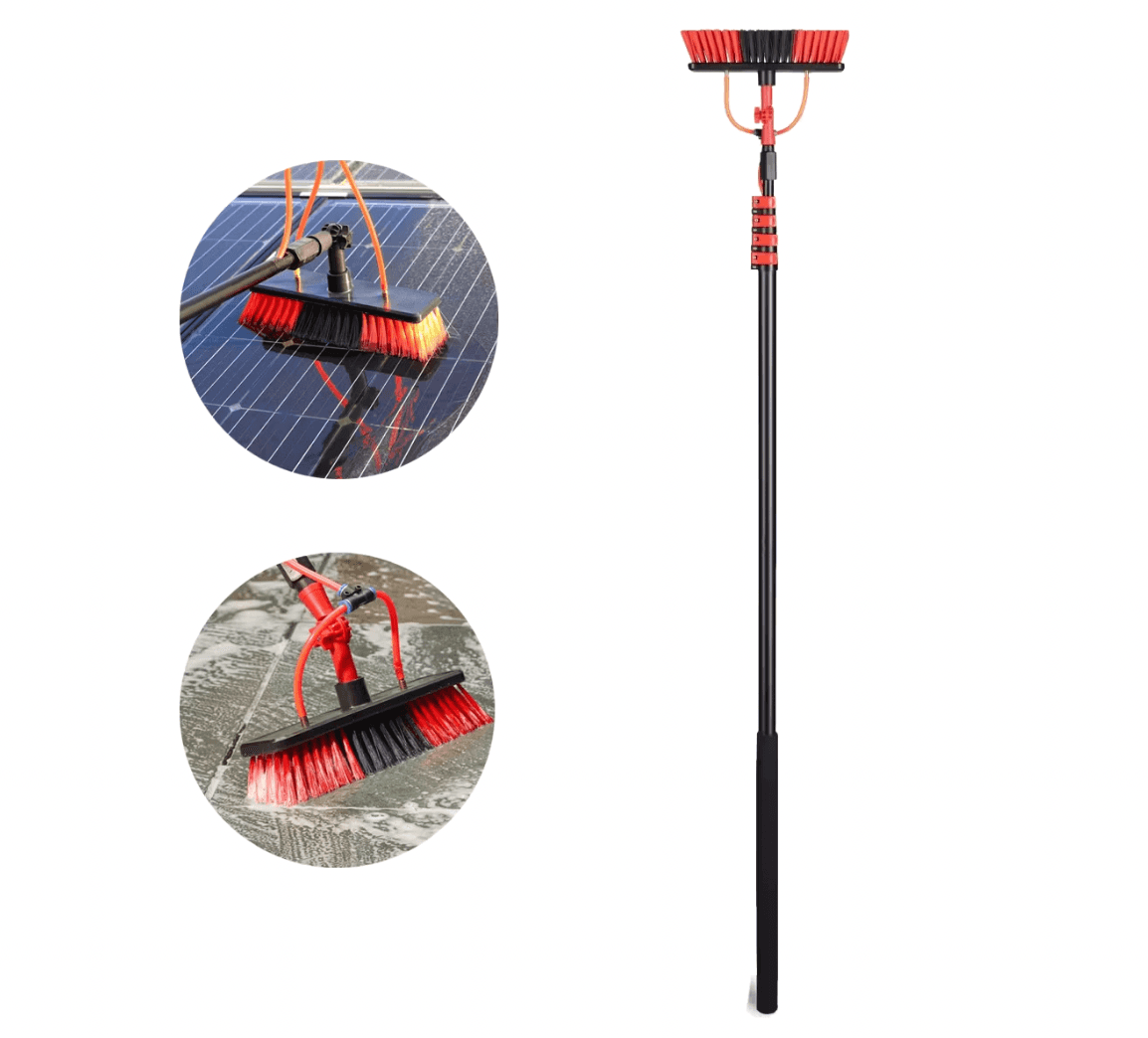 Telescopische waterborstel tot 7 meter