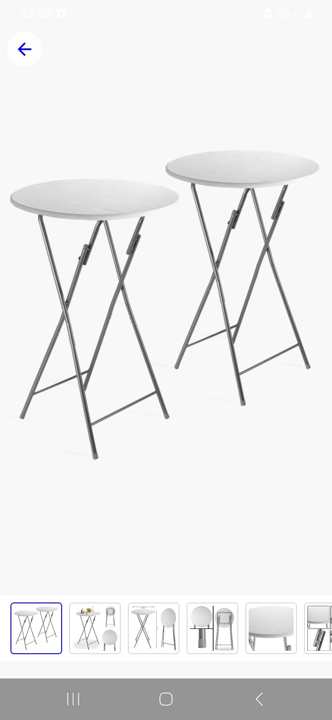 Gezocht: statafels 5stuks