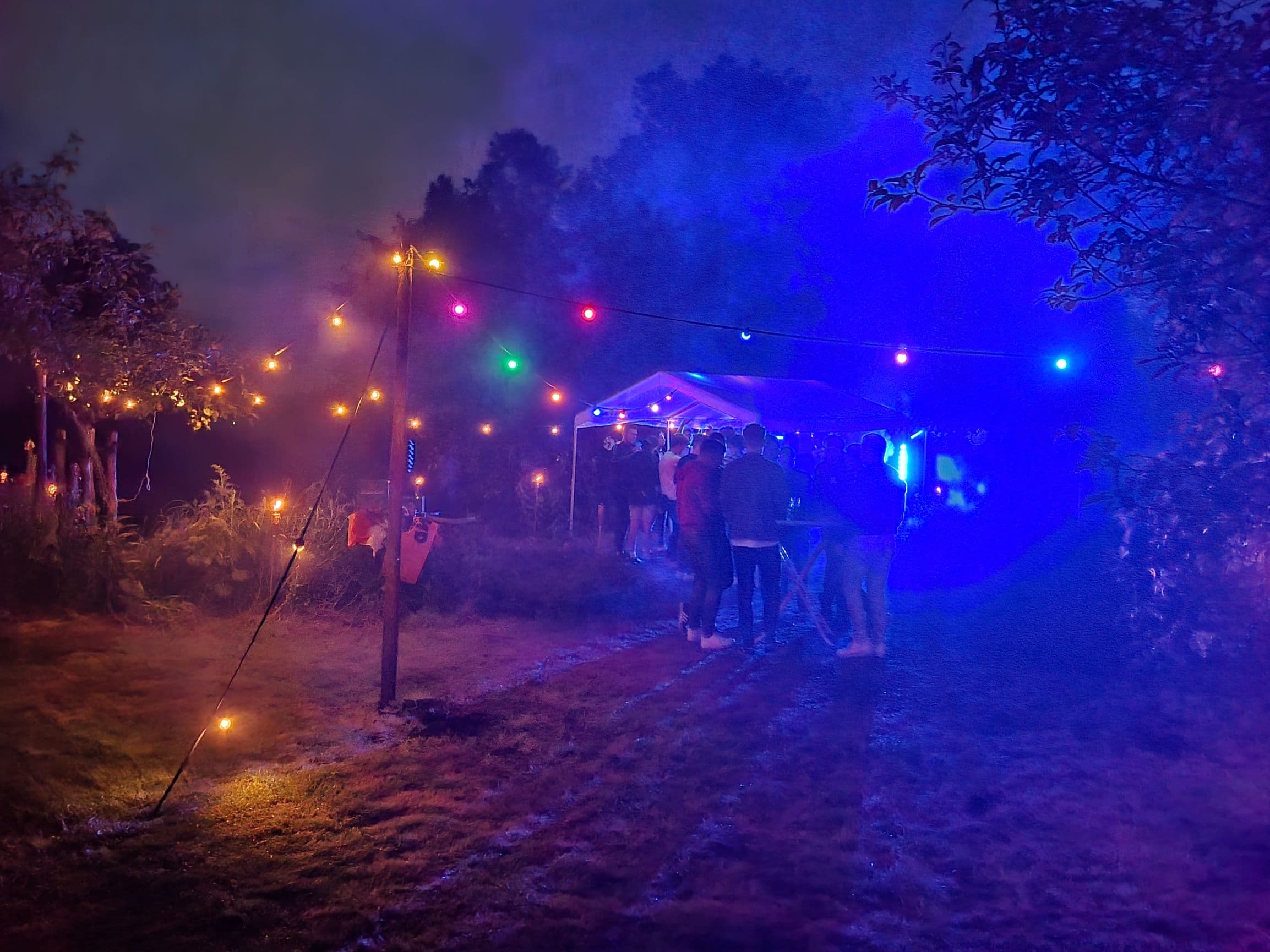 Priklicht 25 meter 6 kleuren