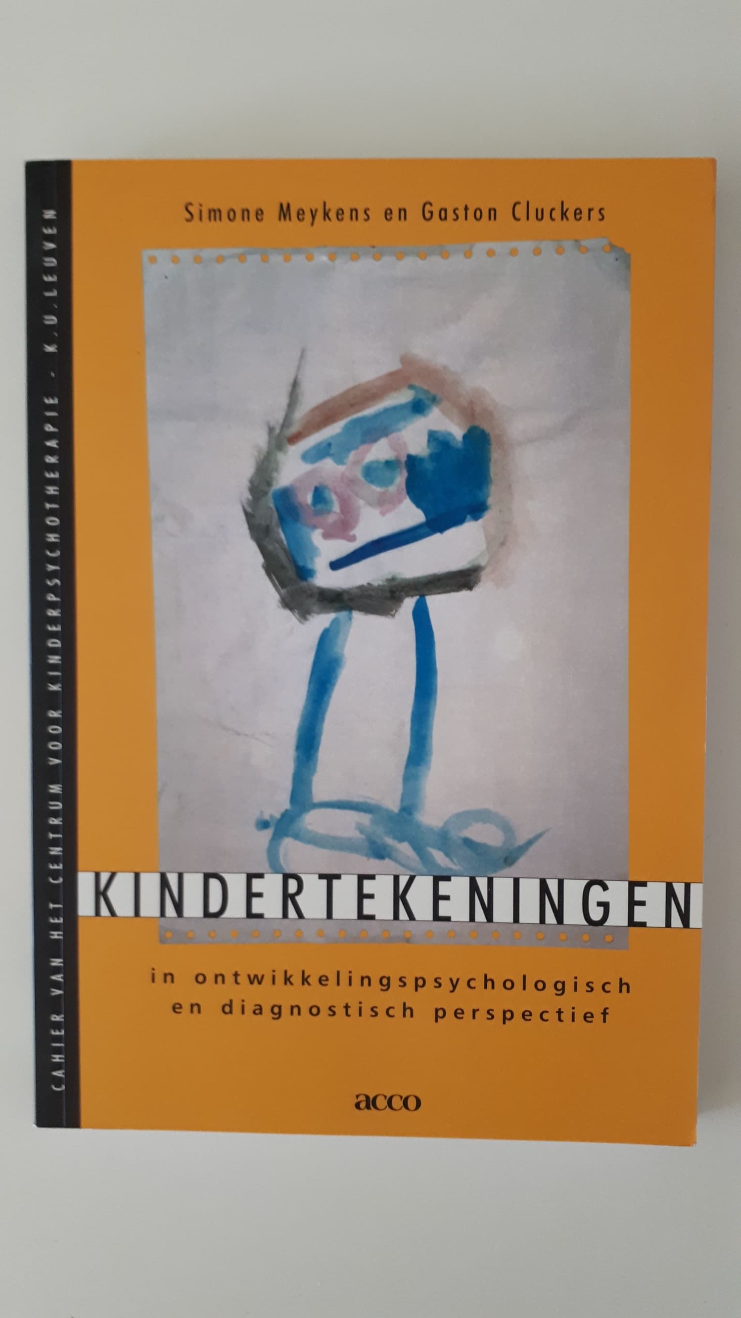Boek - Kindertekeningen in ontwikkelingspsychologisch en diagnostische perspectief - Meykens & Cluckers