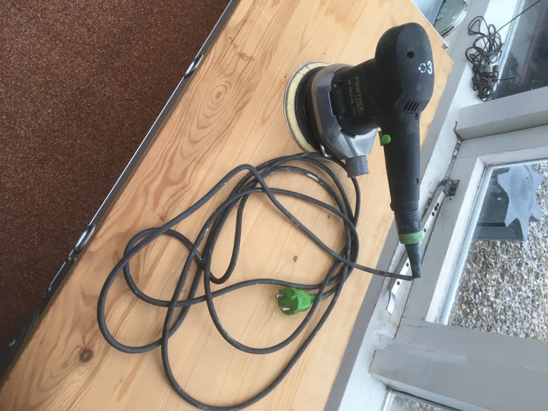 excentrische schuurmachine