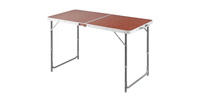 OPVOUWBARE KAMPEERTAFEL VOOR 2 TOT 4 PERSONEN