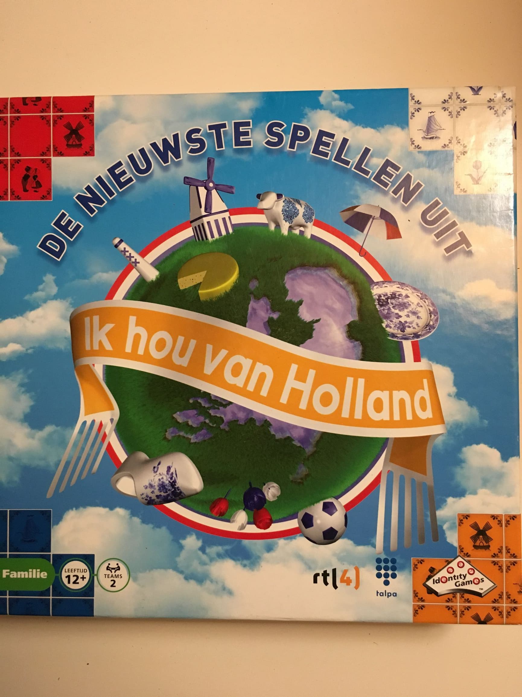 Ik Hou van Holland bordspel en Verjaardagsspel