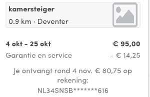 kamersteiger