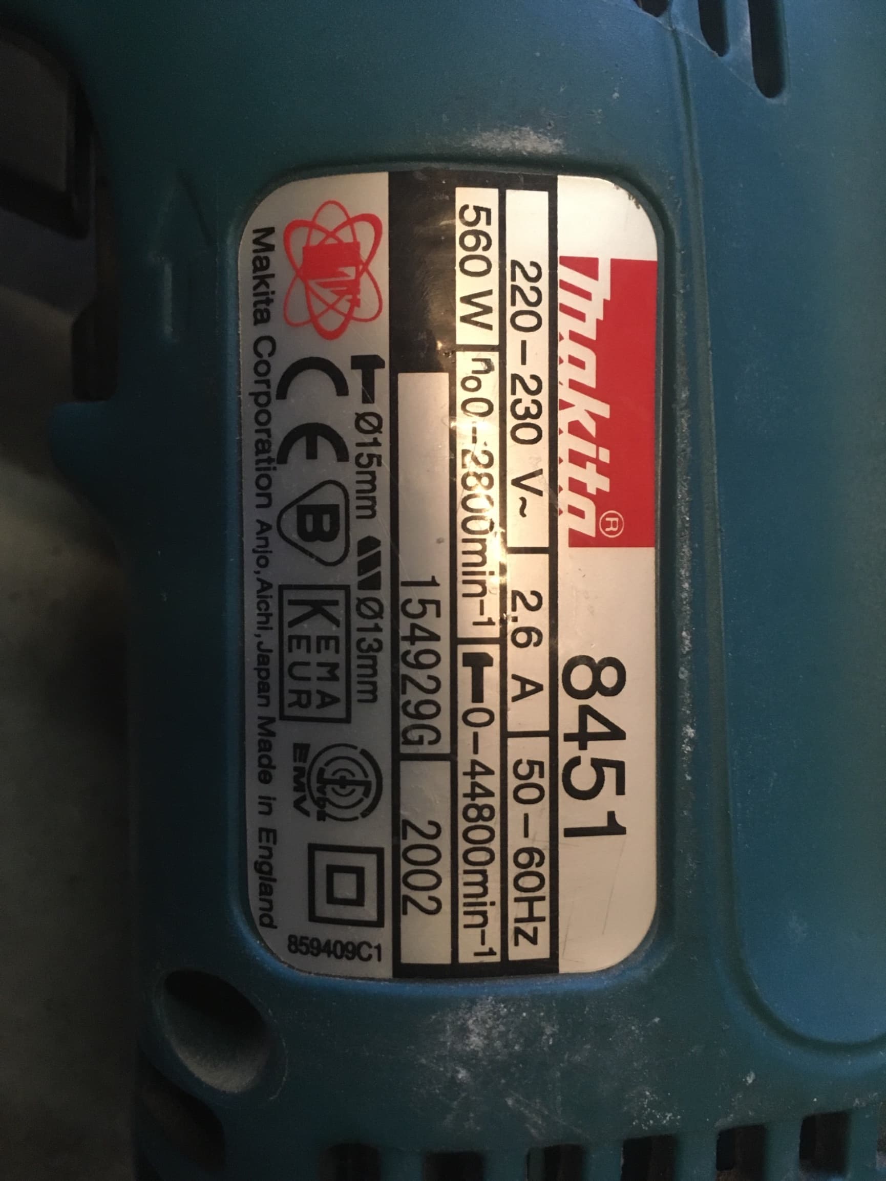 Makita boormachine