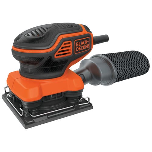 Black & Decker - KA450 - Vlakschuurmachine -220 w - 1/4 vel schuurmachine - Stof opvangreservoir - Schuurmachine