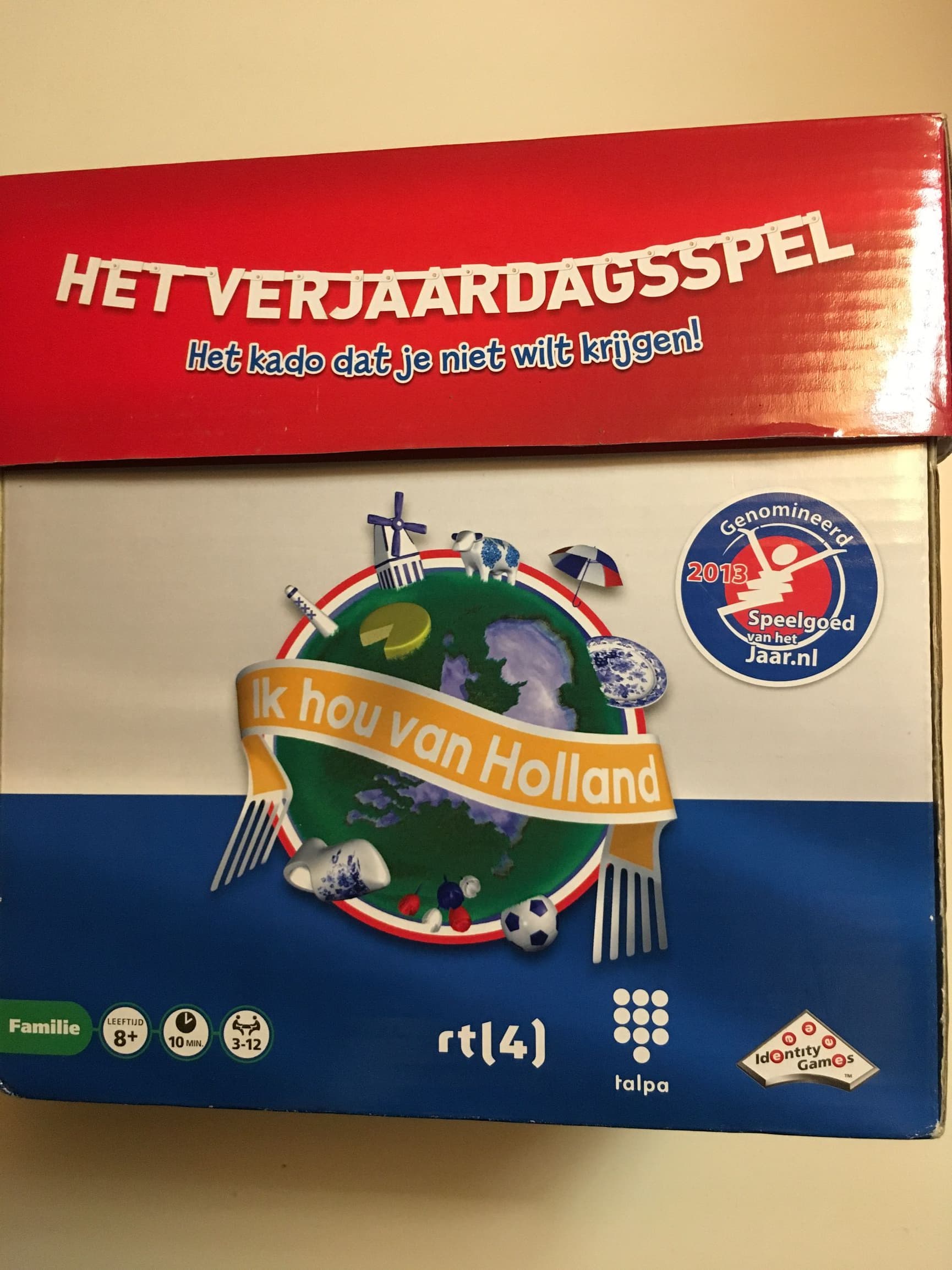 Ik Hou van Holland Verjaardagsspel
