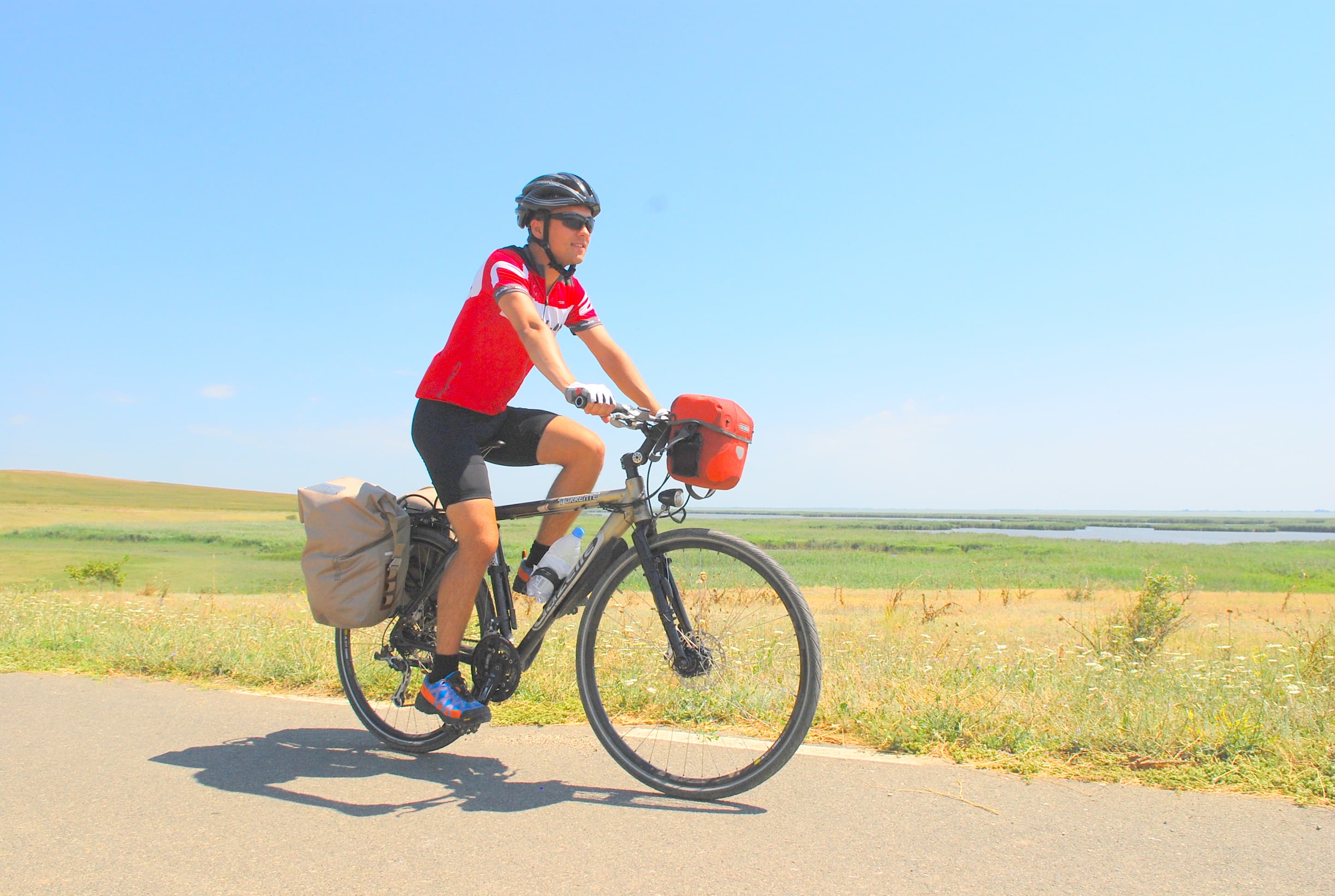 Vakantiefiets toerfiets trekkingfiets - touring bike cross hybrid
