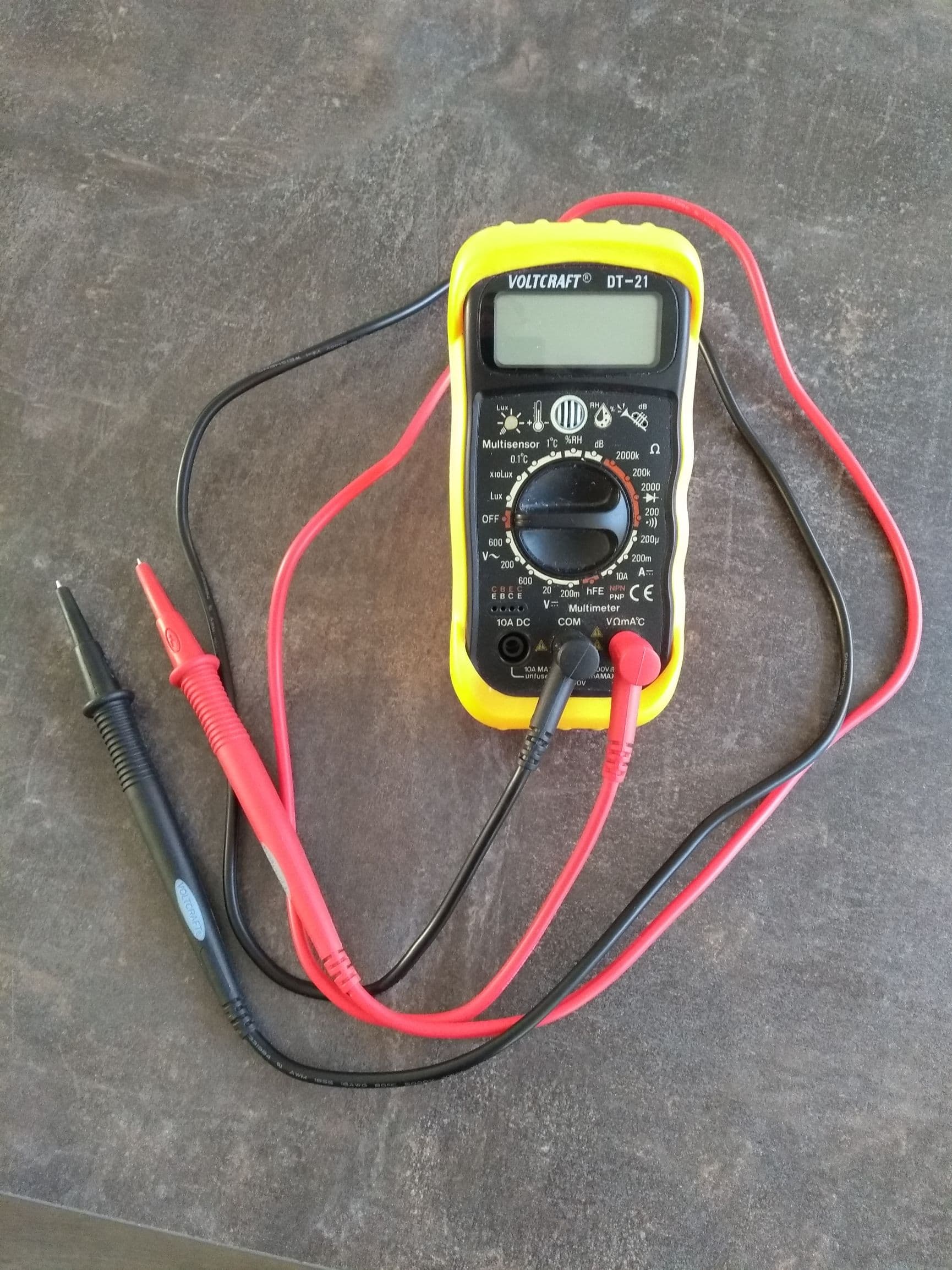 Multimeter met veel extra functies