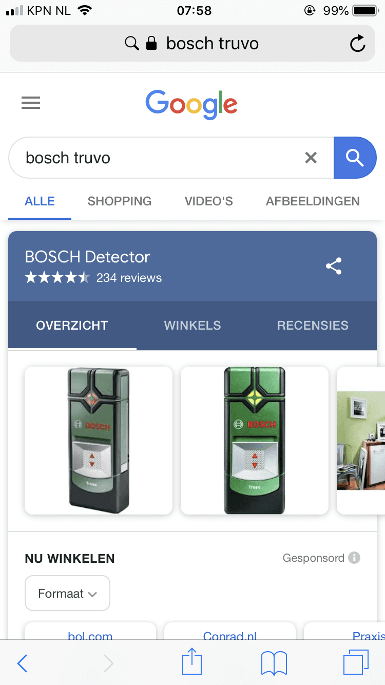 Leidingzoeker Bosch Truvo