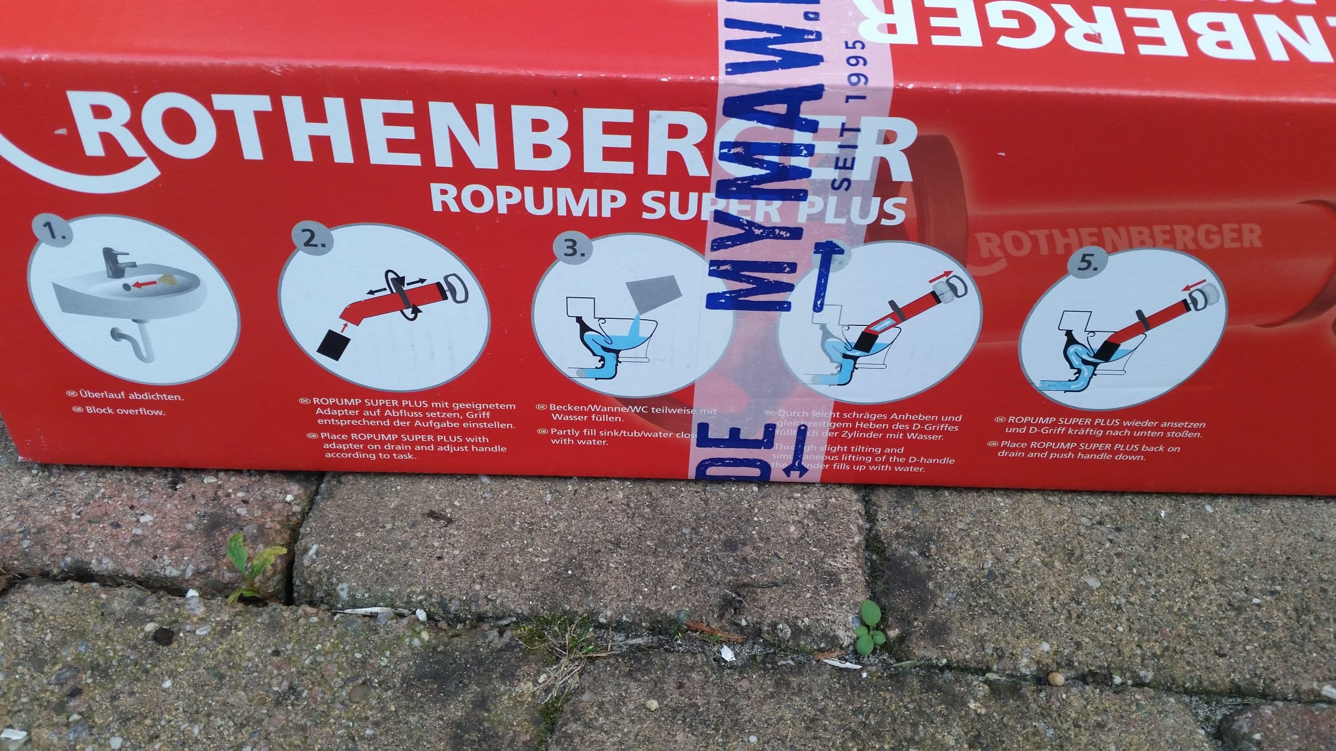 Ontstopper pomp