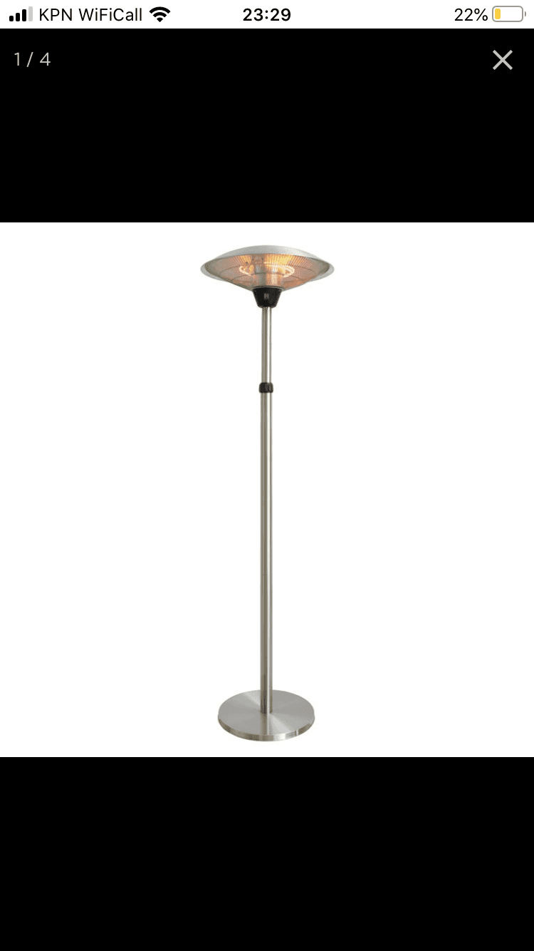 elektrische terrasverwarmer