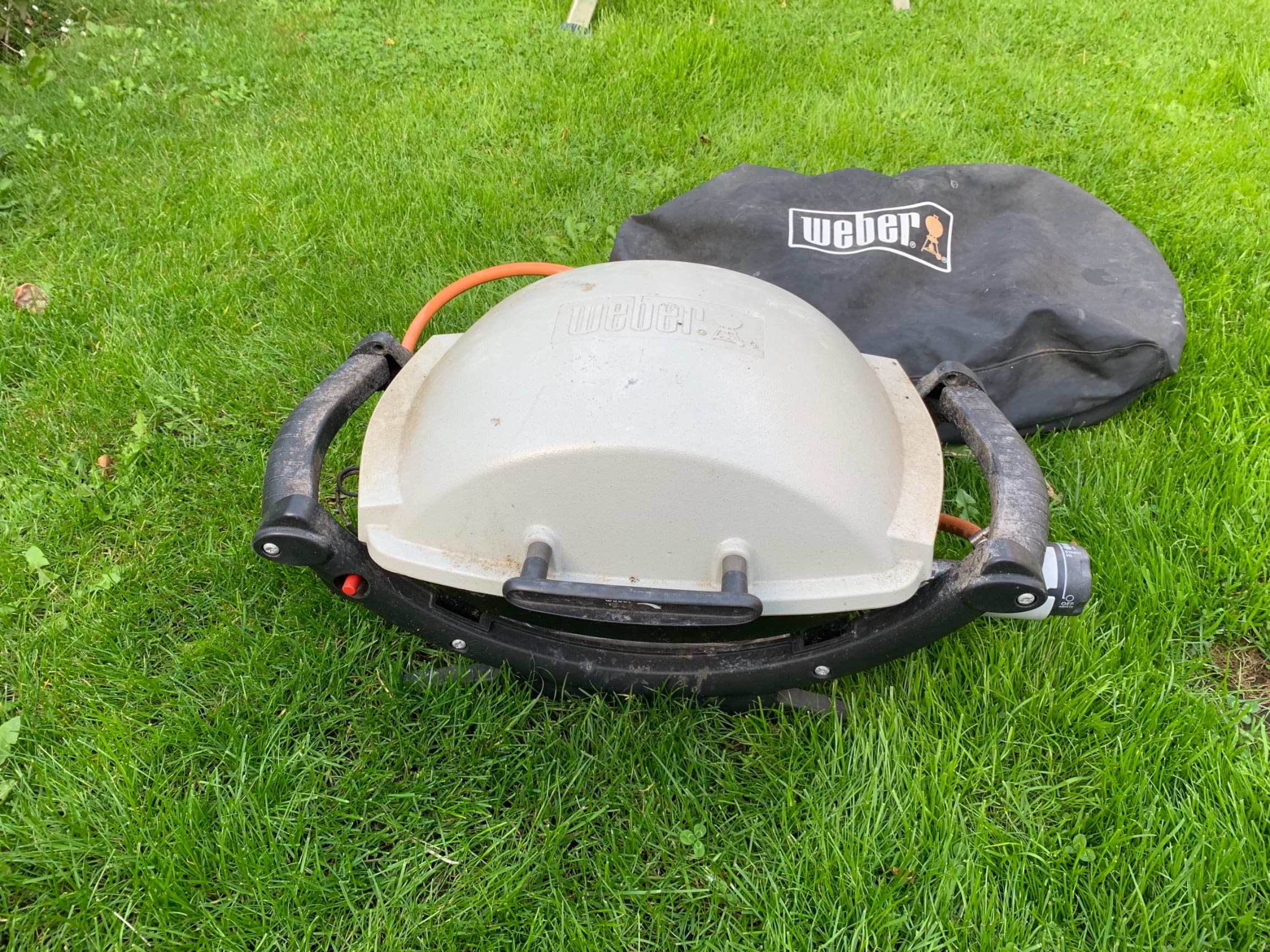 Gas BBQ van Weber GoAnywhere. 