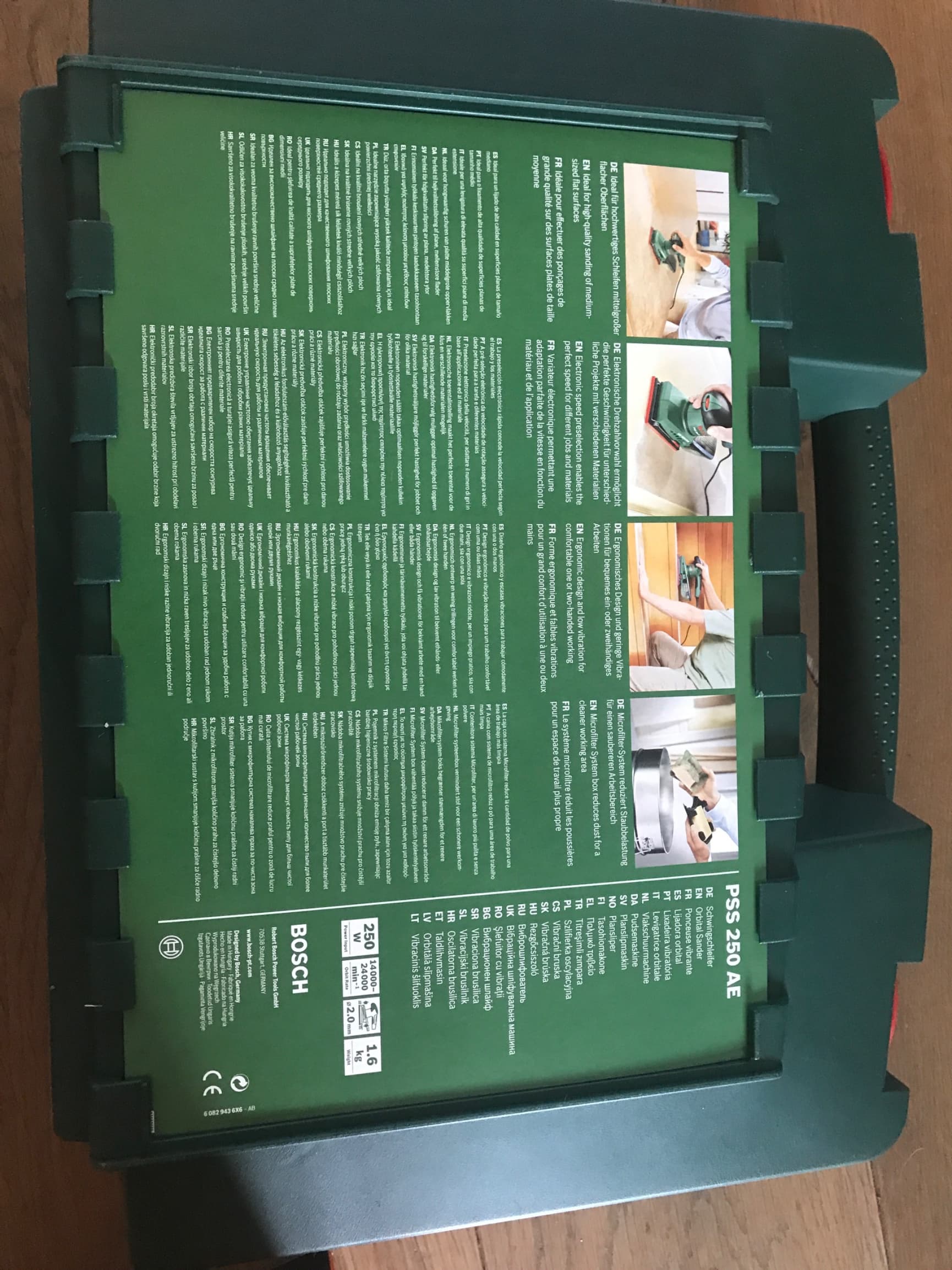 Bosch vlakschuurmachine orbitalsander