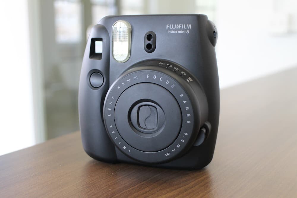 Lekker compacte Polaroid camera (Fuji Instax mini 8)