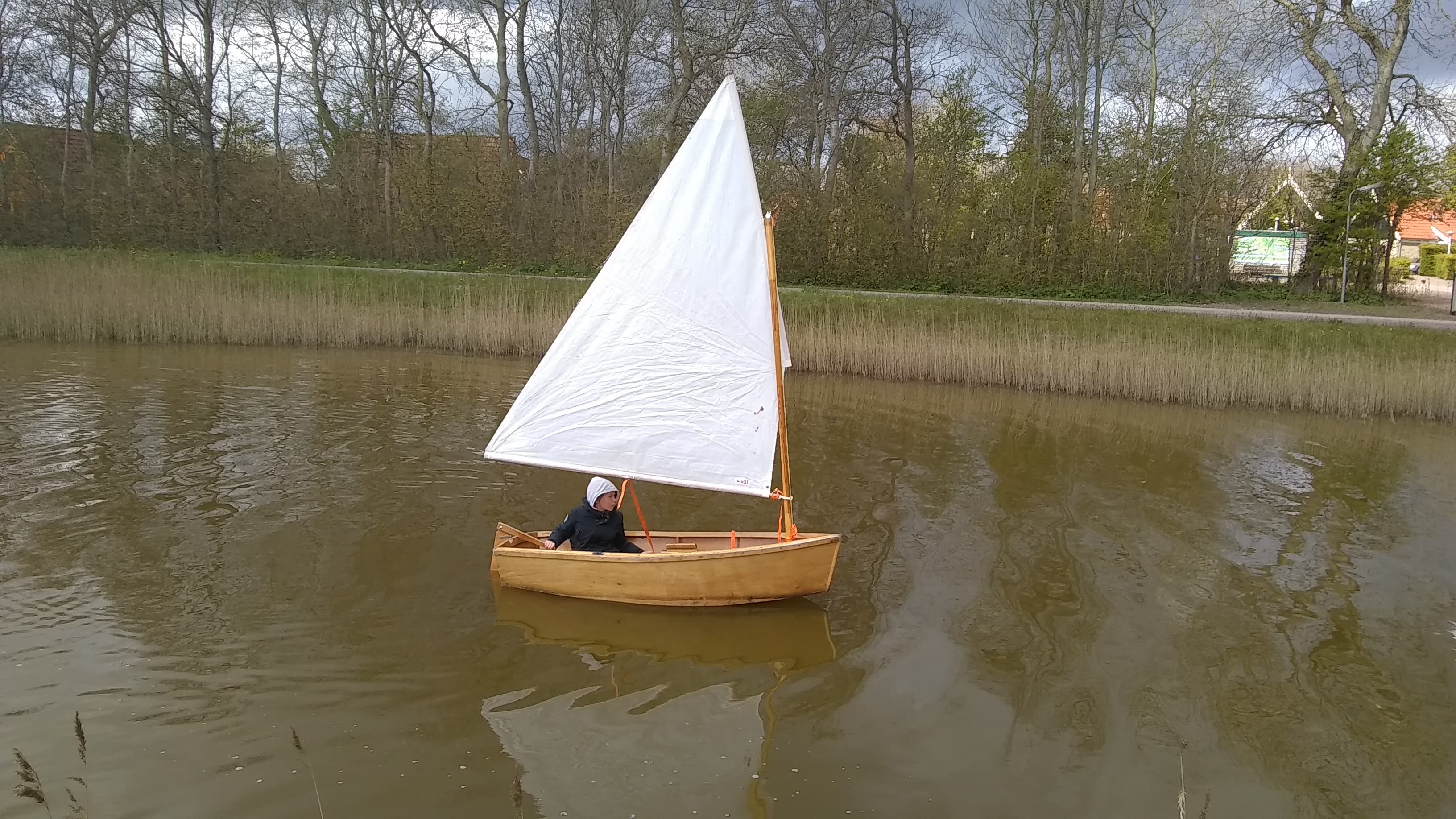 Zeilboot 1 persoons piraatje