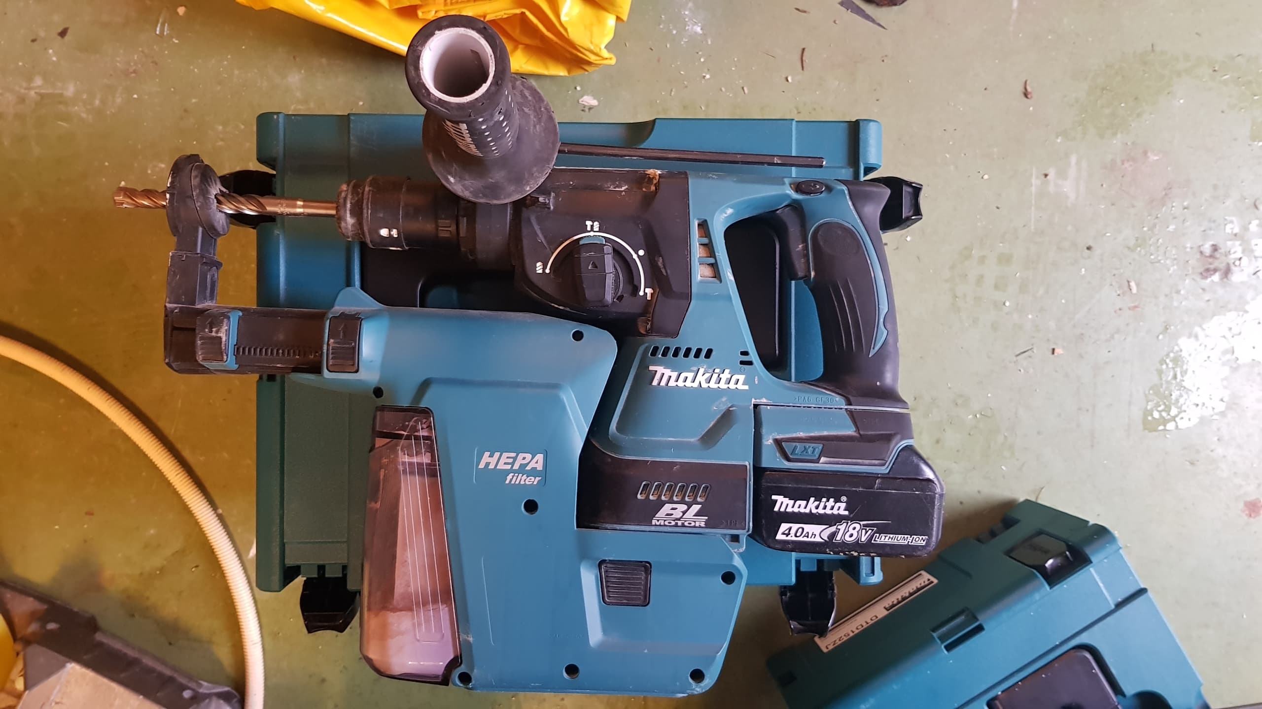 sds accu klopboormachine met hakfunctie