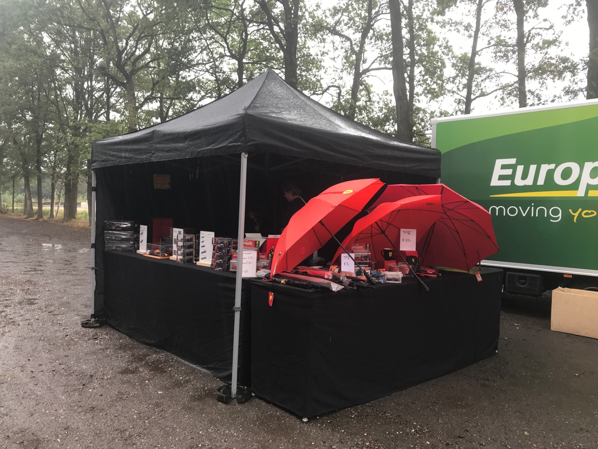 Partytent met zijwanden