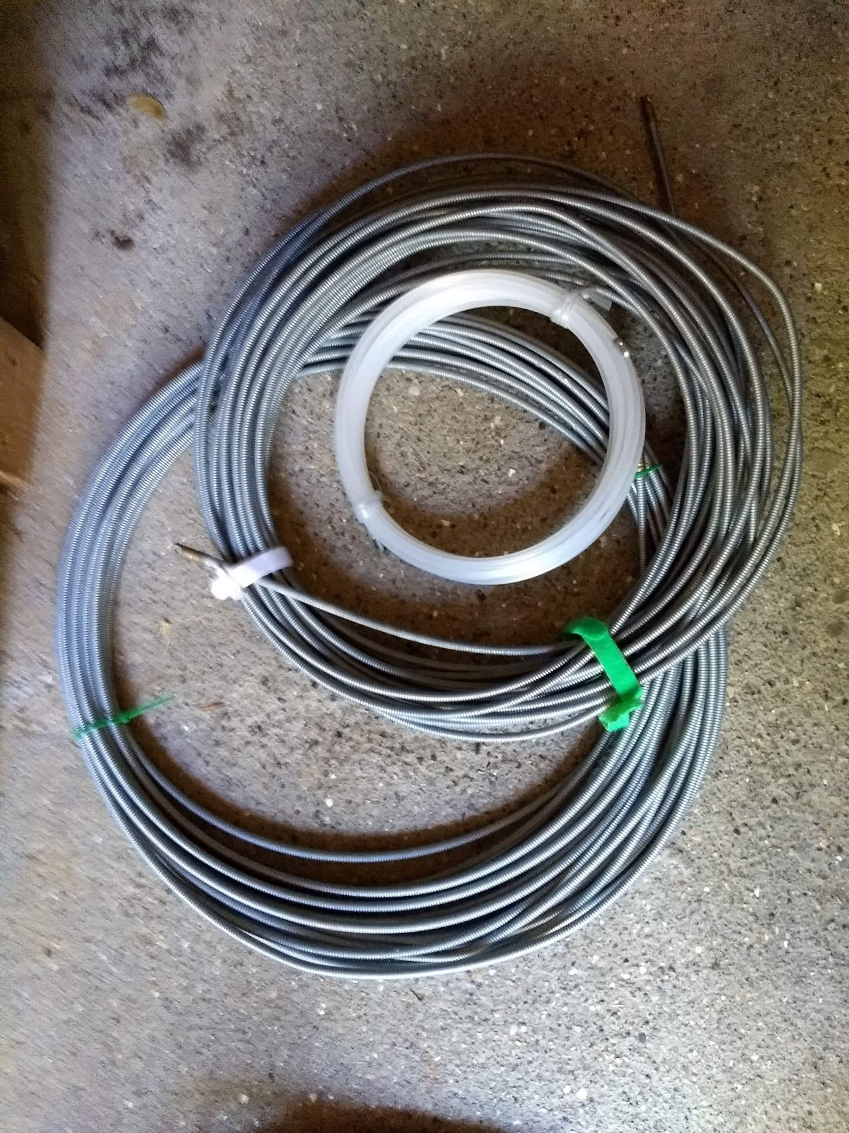 trekveer (10 m kunststof, 20 m metaal (2 stuks)