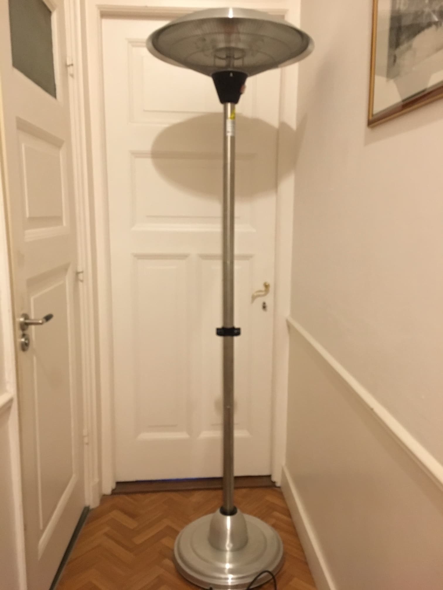 Elektrische terrasverwarmer 1000 watt