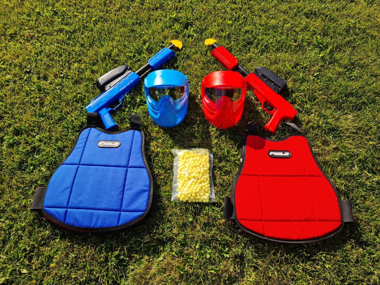 Paintball gun set 