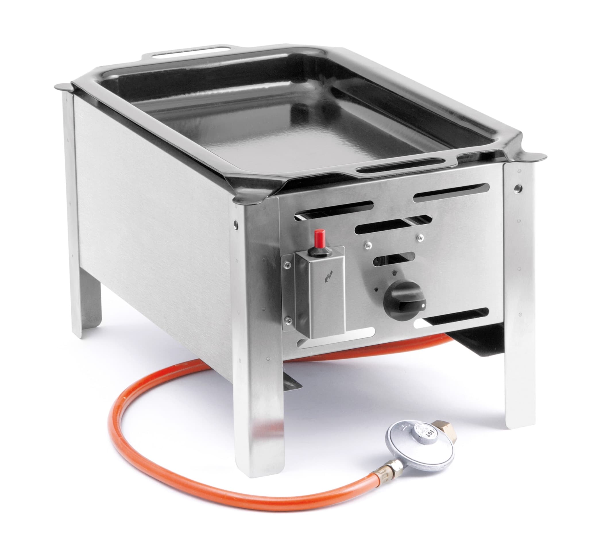 Gasbarbecue grill met gasfles