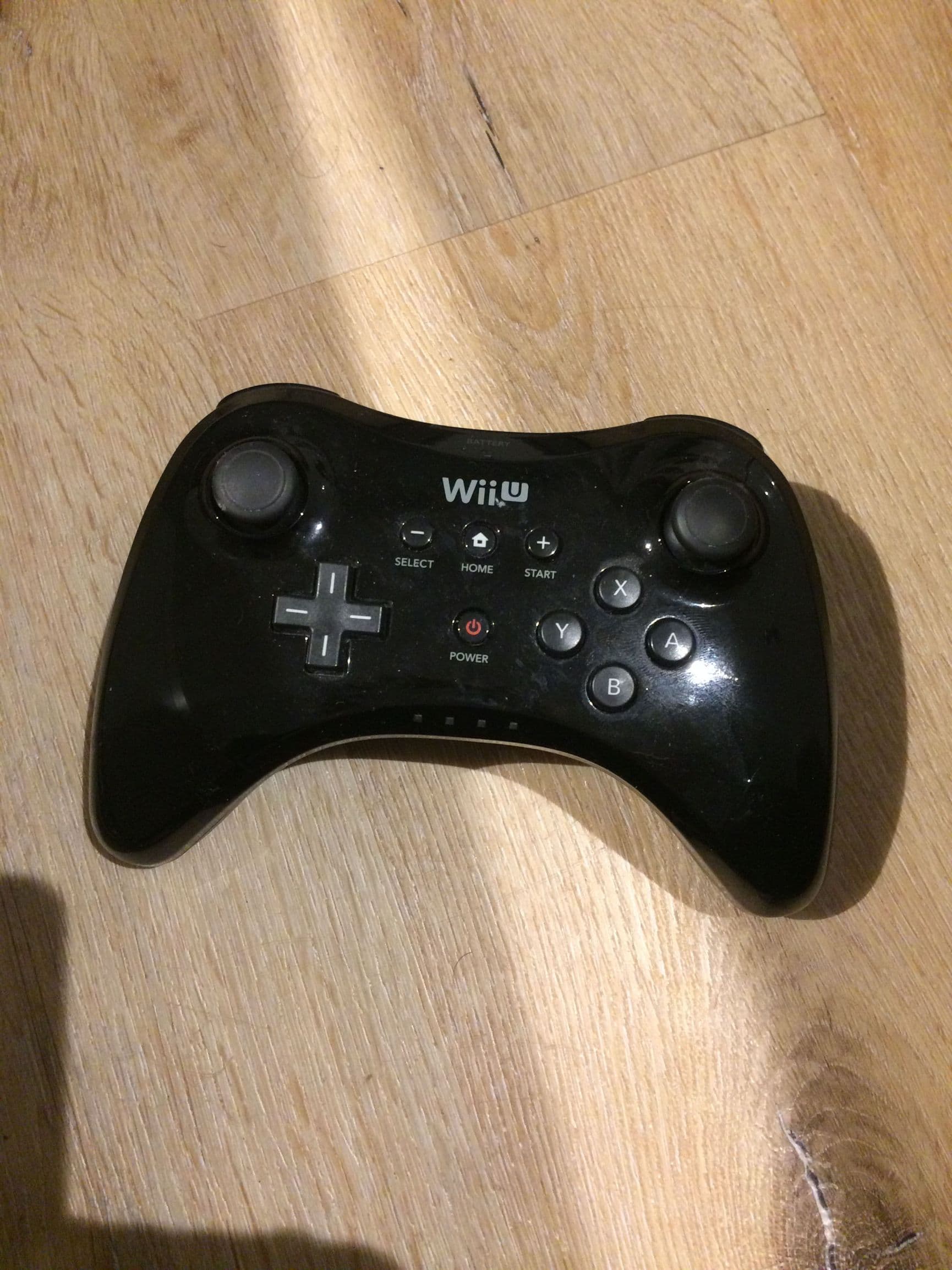 Nintendo Wii U Pro Controller zwart