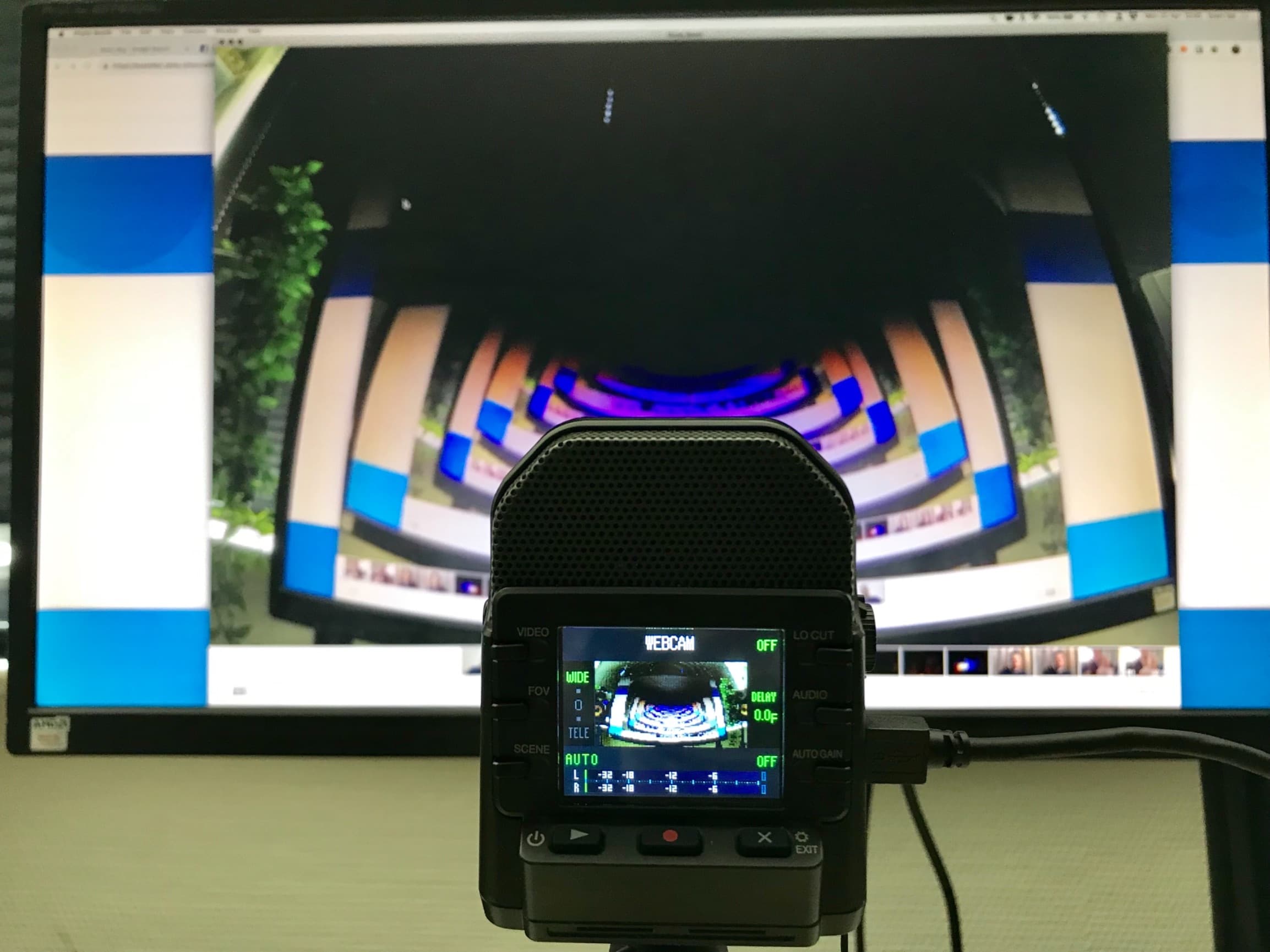 Zoom q2n 4k  videocamera voor muzikanten 